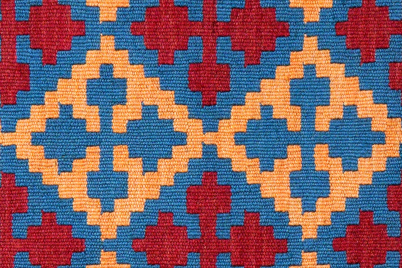 Kelim Gashgai — Handmade, 60x103 cm, Beige, 100% Virgin Wool | View 5