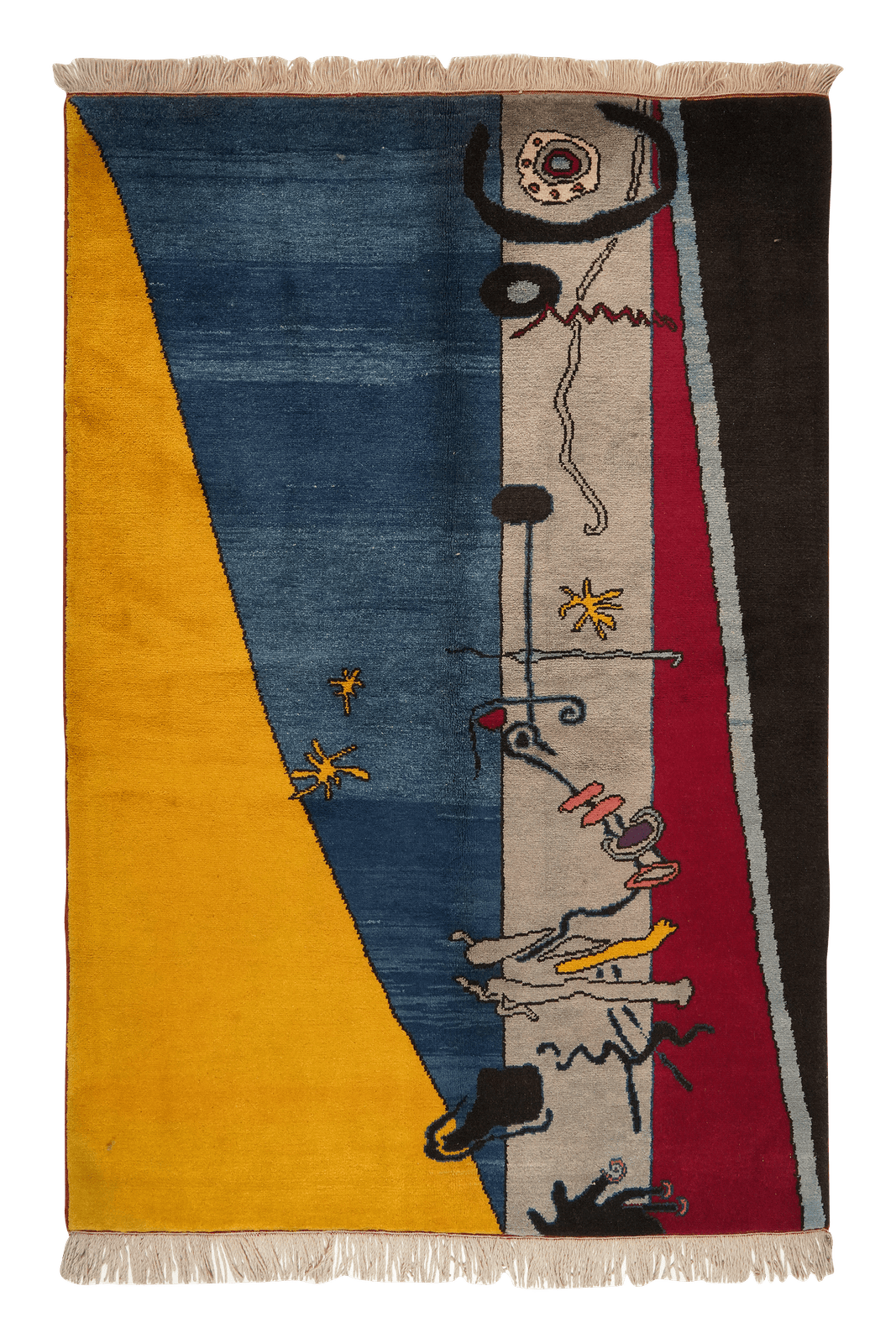 Konya — Hand-knotted, 144x215 cm, Multicolor, 100% Virgin Wool | Main view