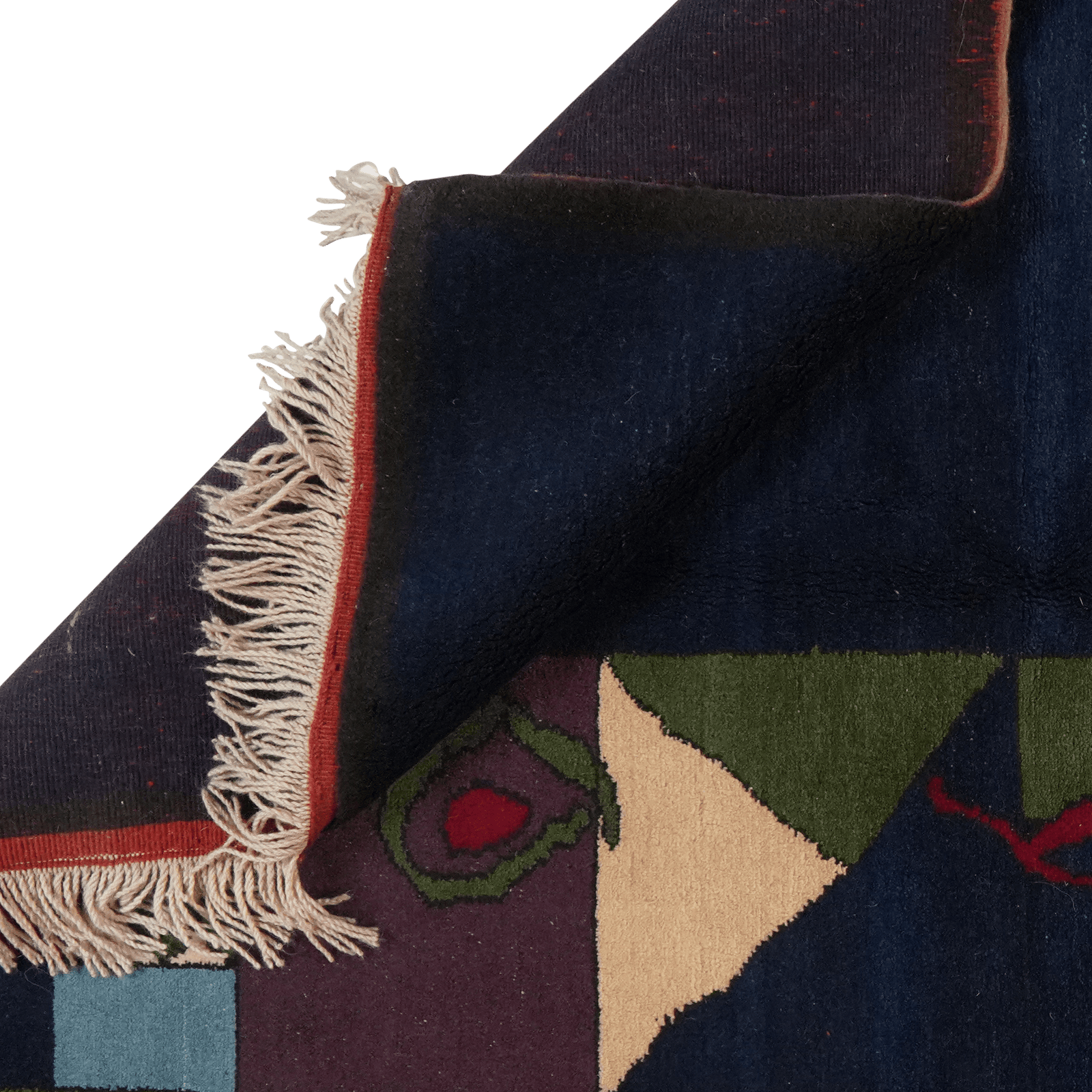 Konya — Hand-knotted, 148x192 cm, Blue, 100% Virgin Wool | View 6