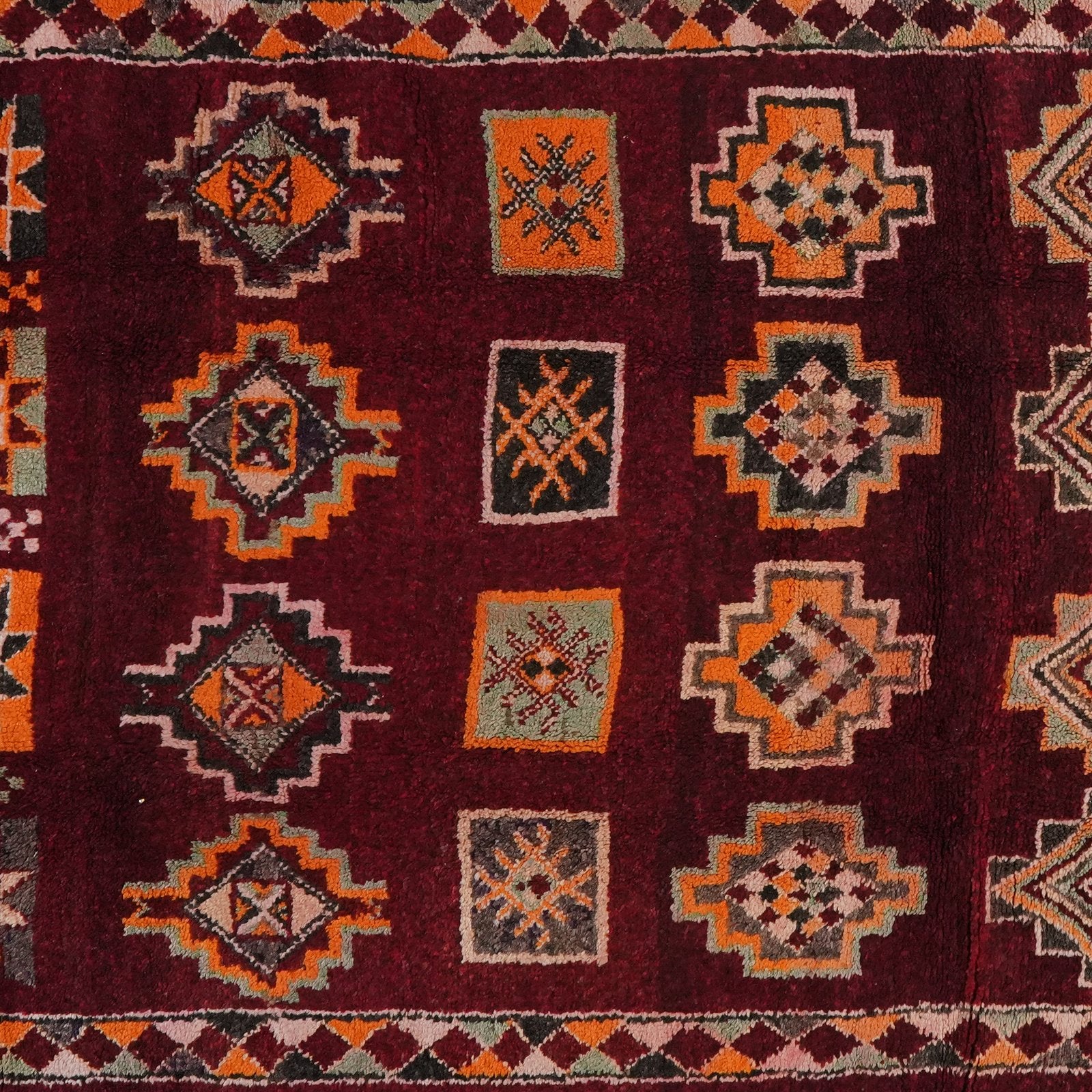 Haouz De Marrakech — Hand-knotted, 202x374 cm, 100% Virgin Wool | View 4