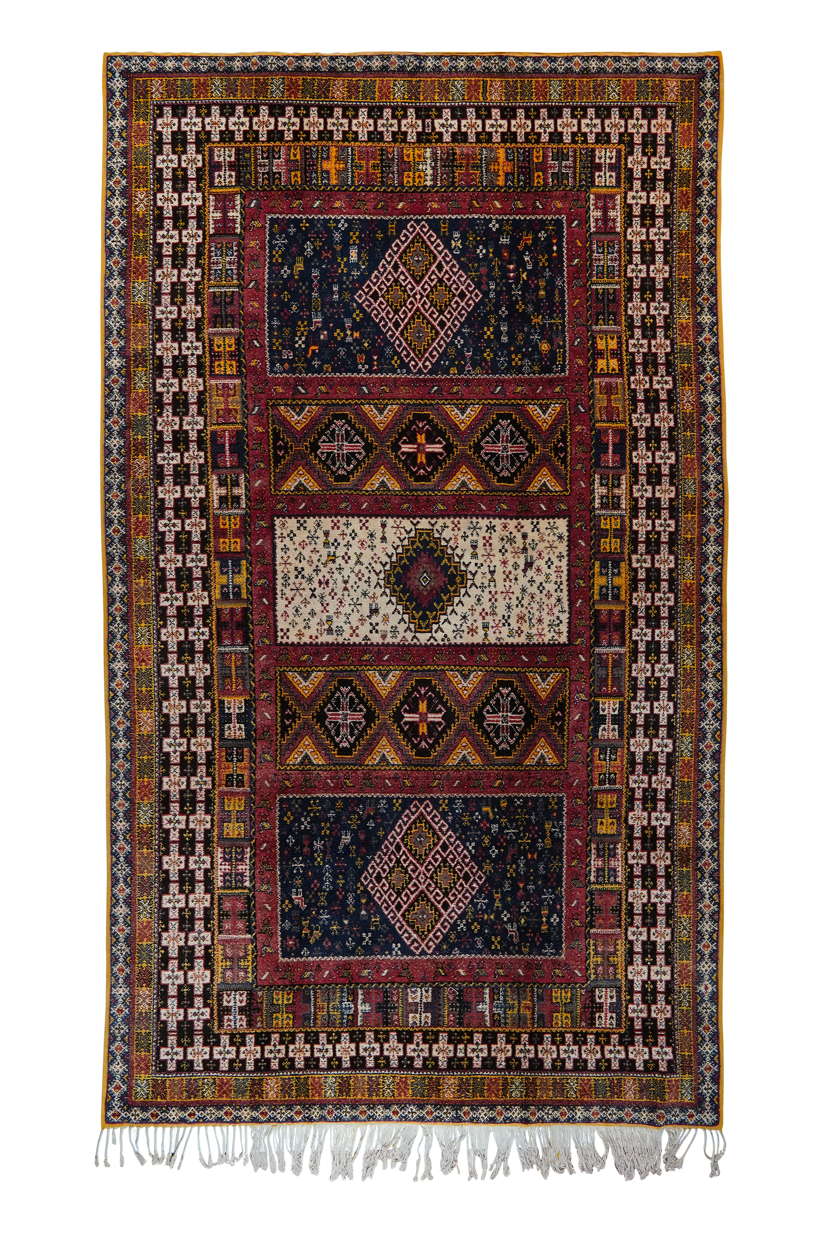 Ouzguit Yusra — Handgefertigt, 433x246 cm, 100% Virgin Wool | Main view