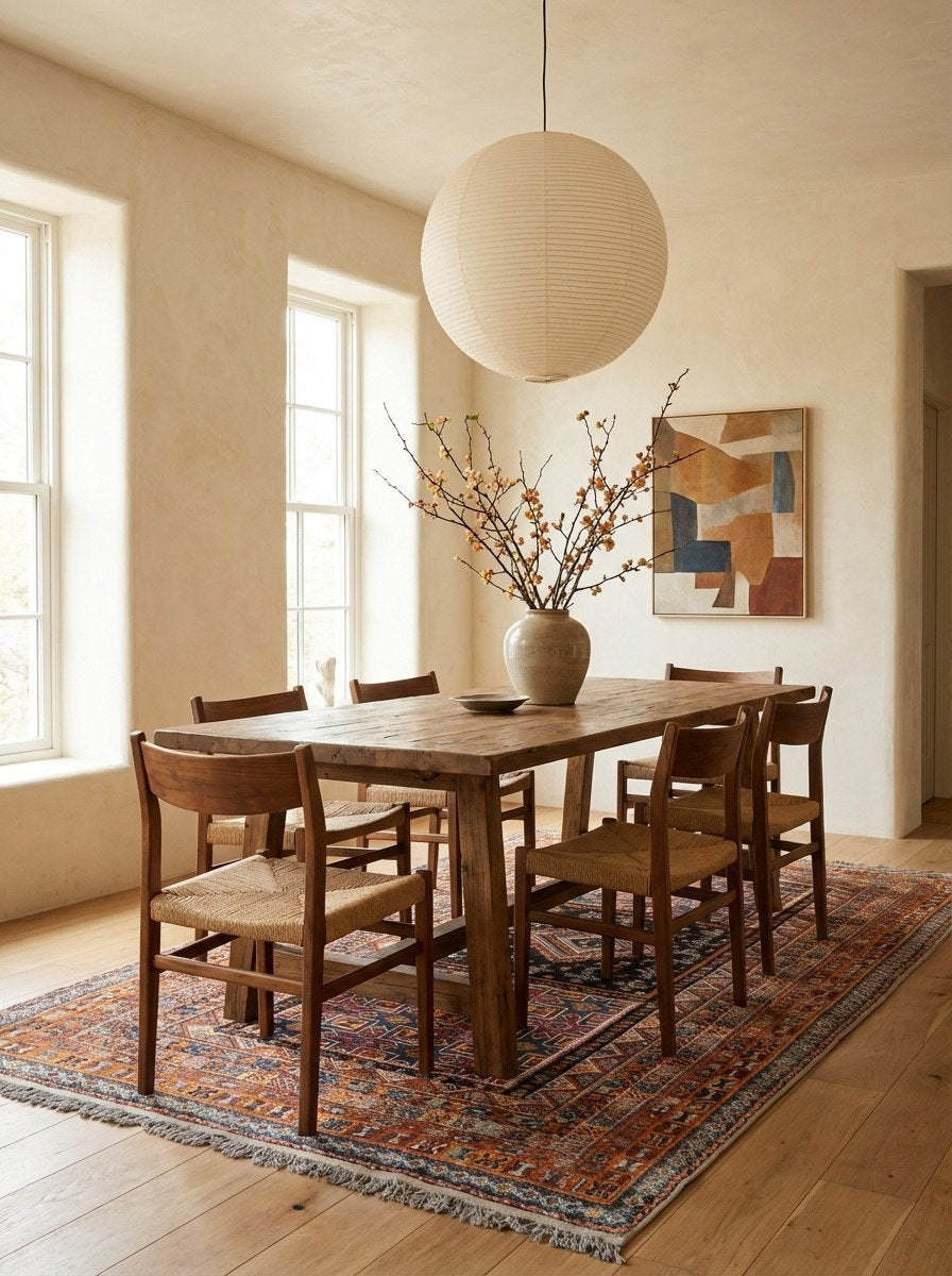 Ouzguit Yara — Handgefertigt, 474x246 cm, 100% Virgin Wool | Detail view