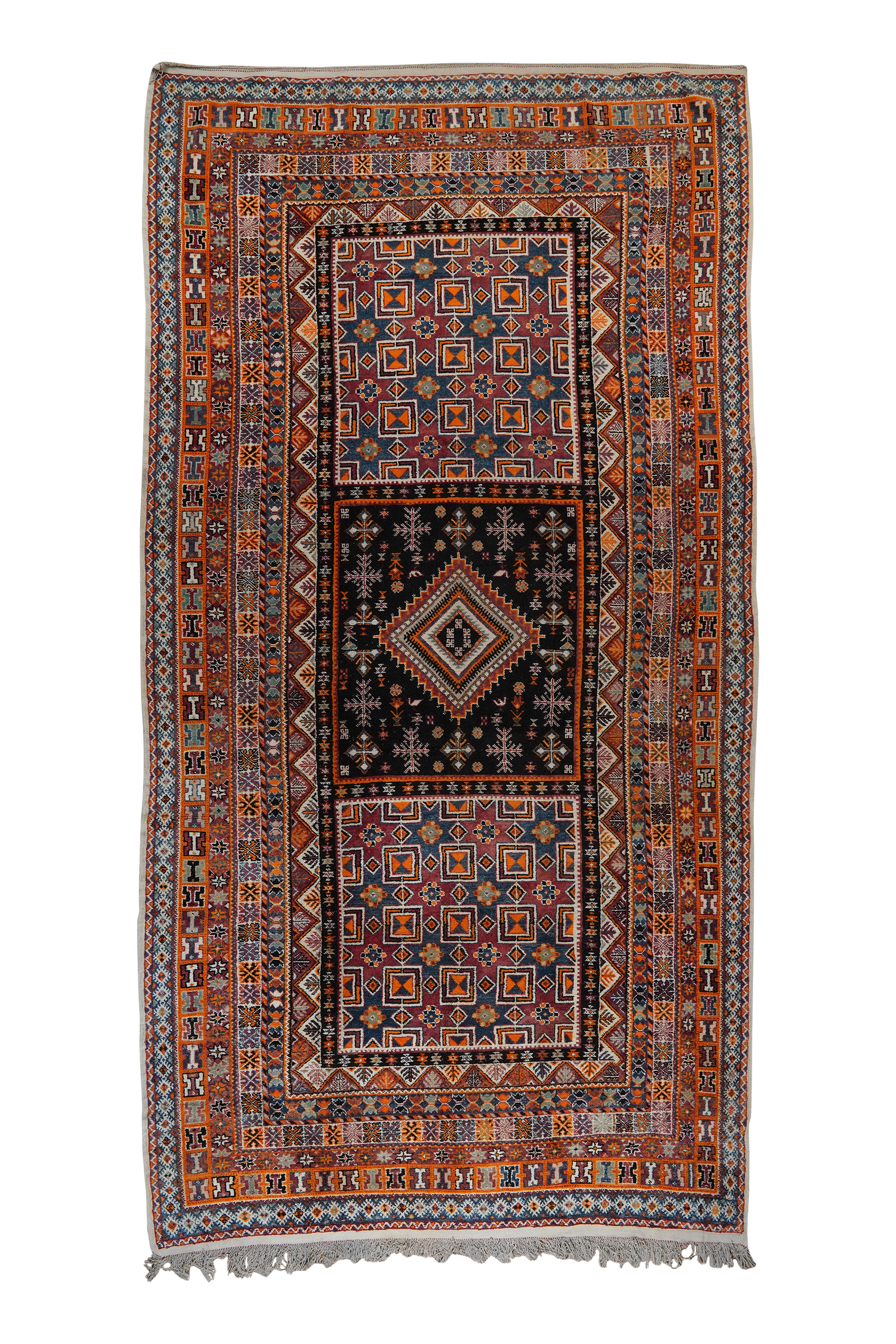 Ouzguit Yara — Handgefertigt, 474x246 cm, 100% Virgin Wool | Main view