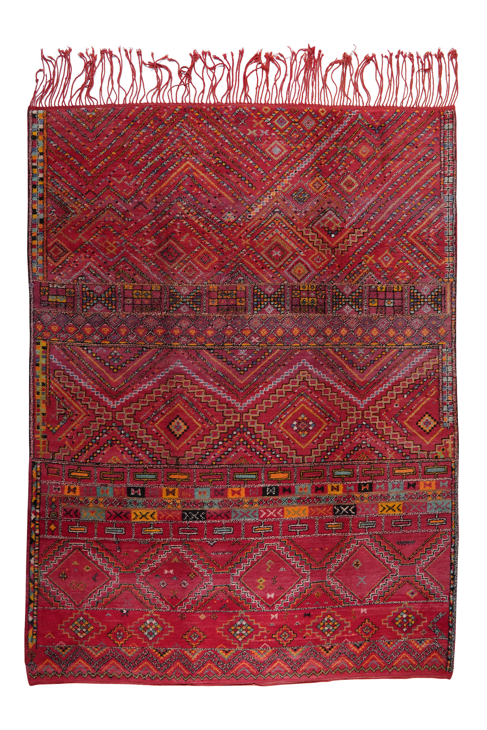 Mrirt Hila — Handgefertigt, 347x264 cm, 100% Virgin Wool | Main view