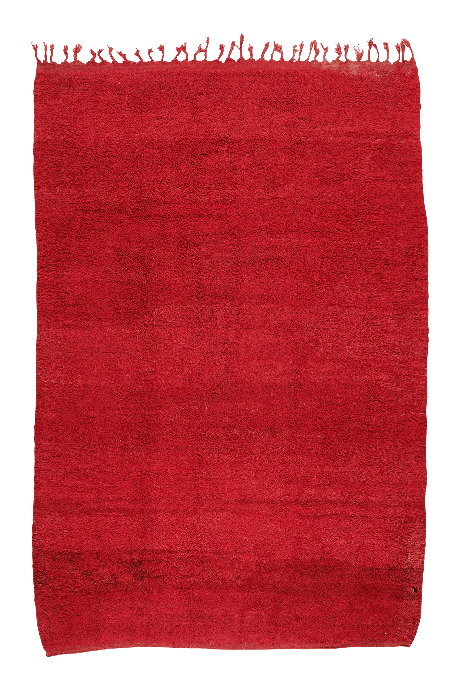 Mrirt — Hand-knotted, 200x290 cm, Red, 100% Virgin Wool | Main view