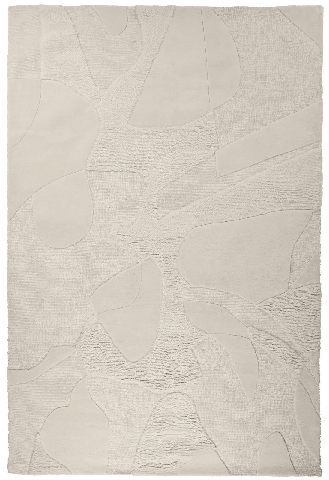 Desert Dune — Hand-knotted, 170x240 cm, Beige, 100% Virgin Wool | Main view