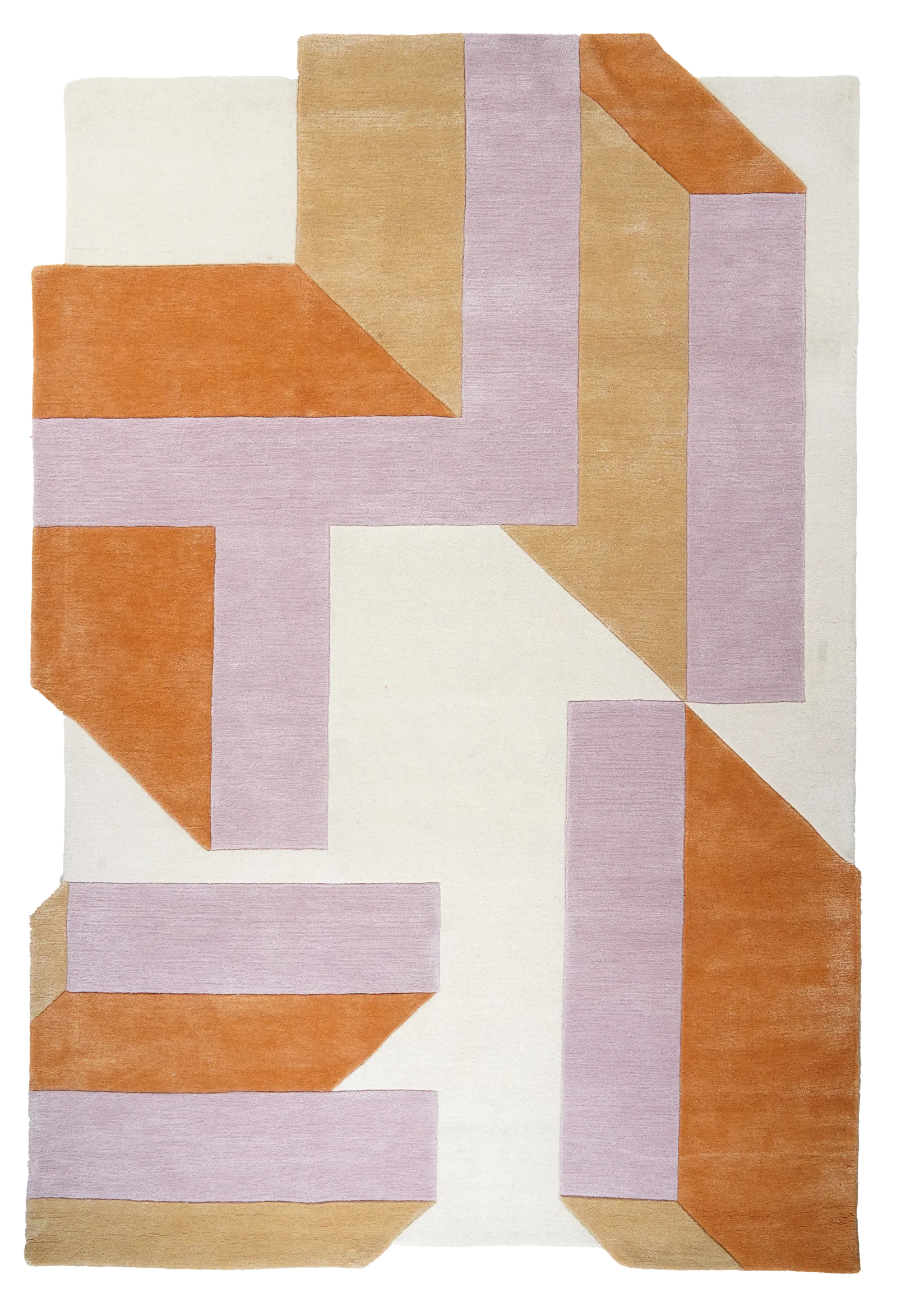 Milo — Handgefertigt, 200x150 cm, Bunt, 50% Schurwolle, 50% Viskose | Main view