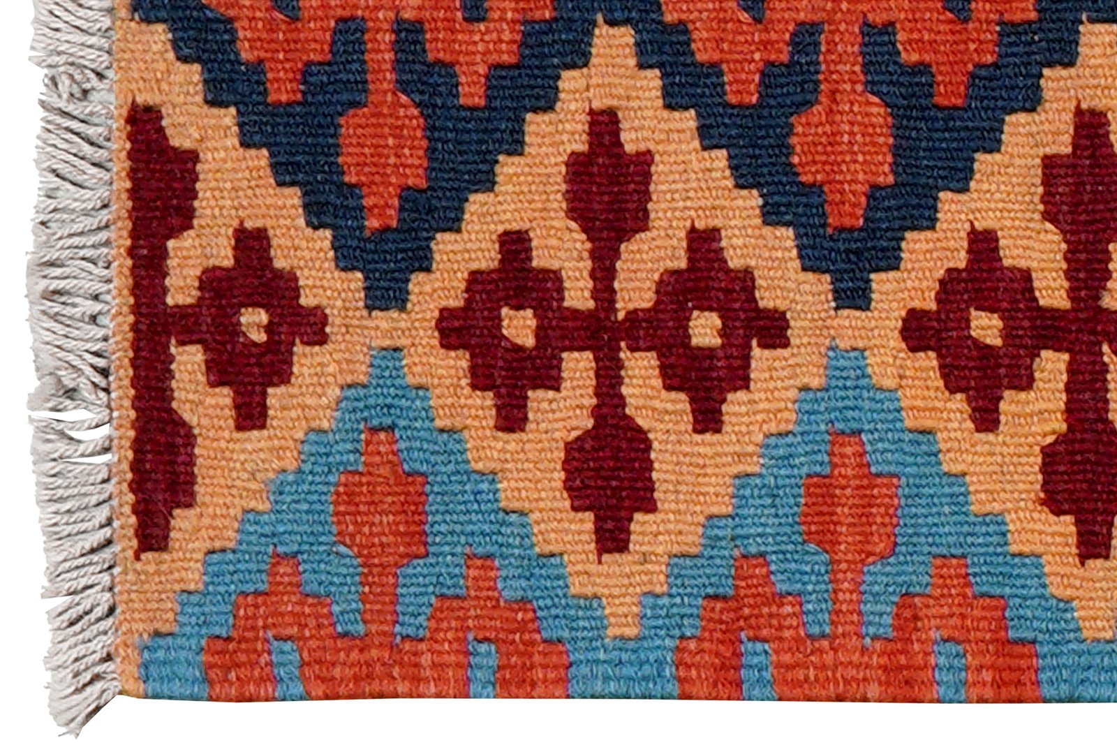 Kelim Gashgai — Handmade, 44x63 cm, Multicolor, 100% Virgin Wool | View 3