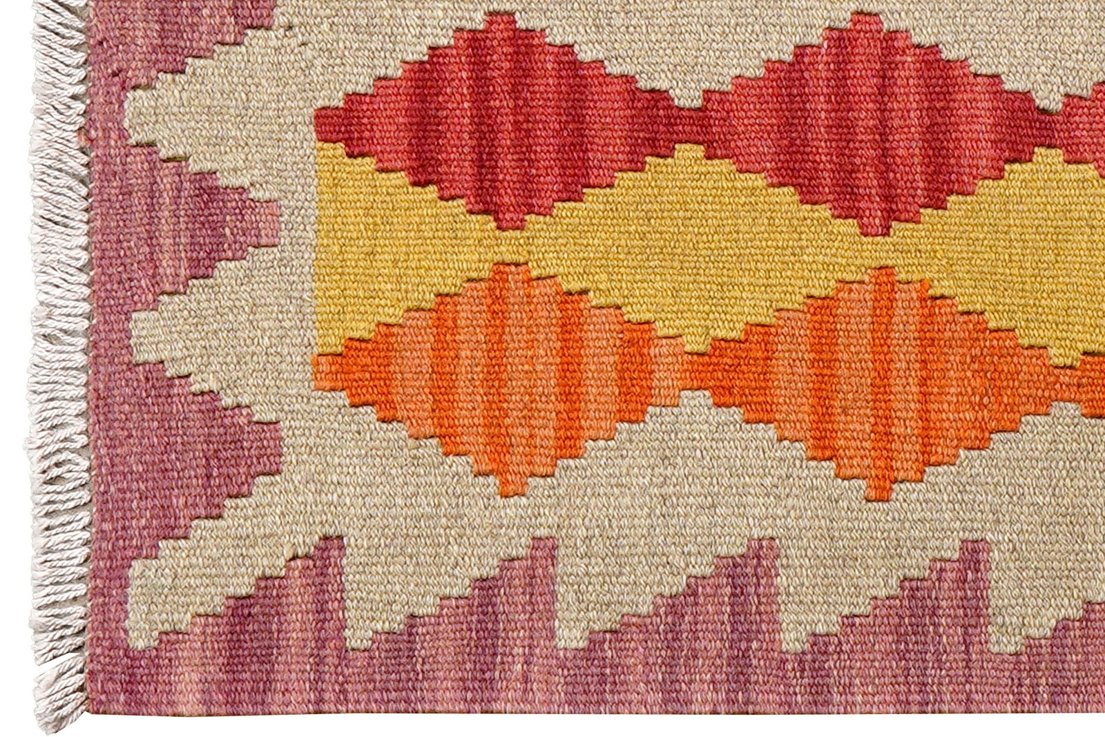 Kelim Gashgai — Handmade, 63x86 cm, Multicolor, 100% Virgin Wool | View 3