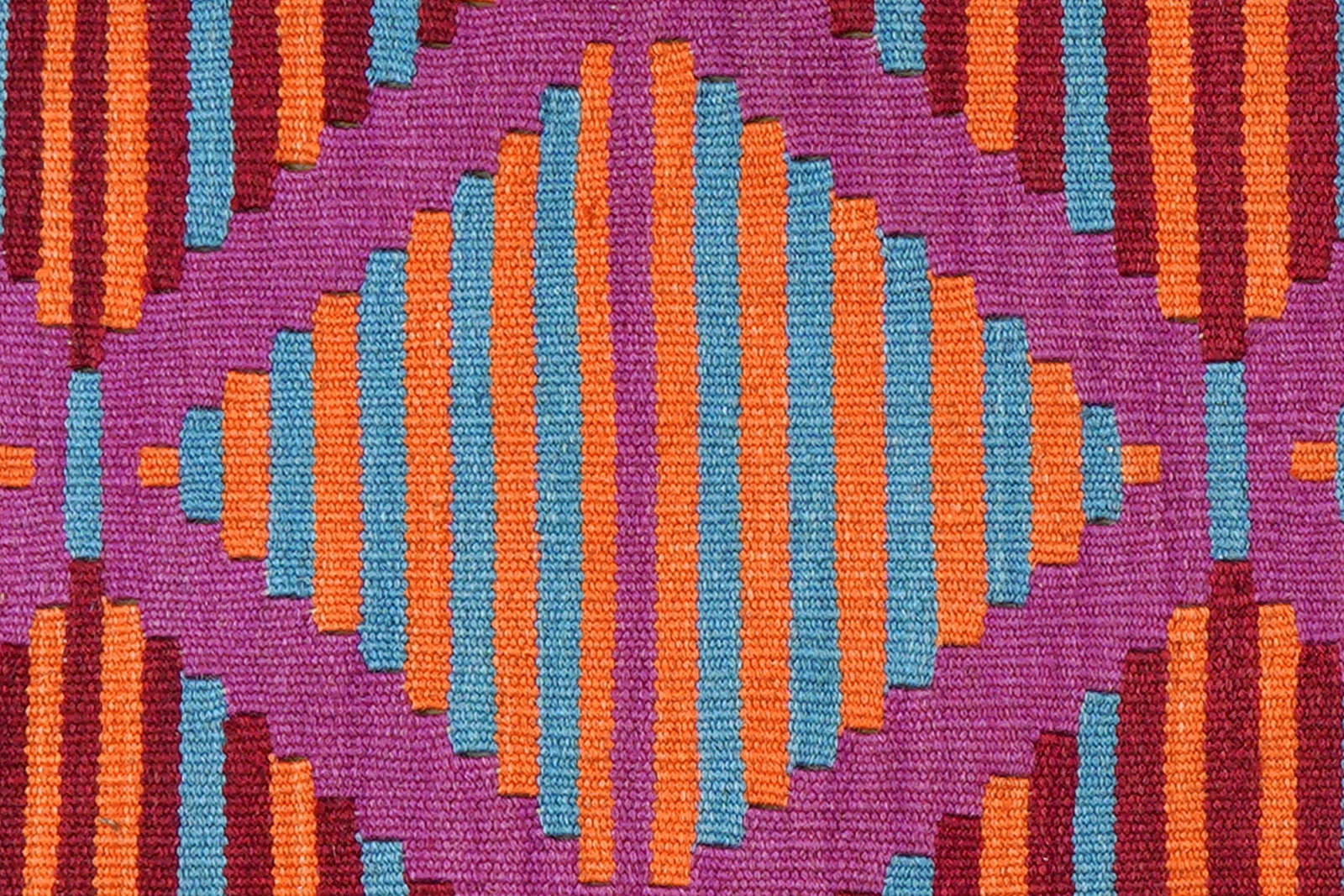 Kelim Gashgai — Handgefertigt, 94x59 cm, Rot, 100% Virgin Wool | View 6