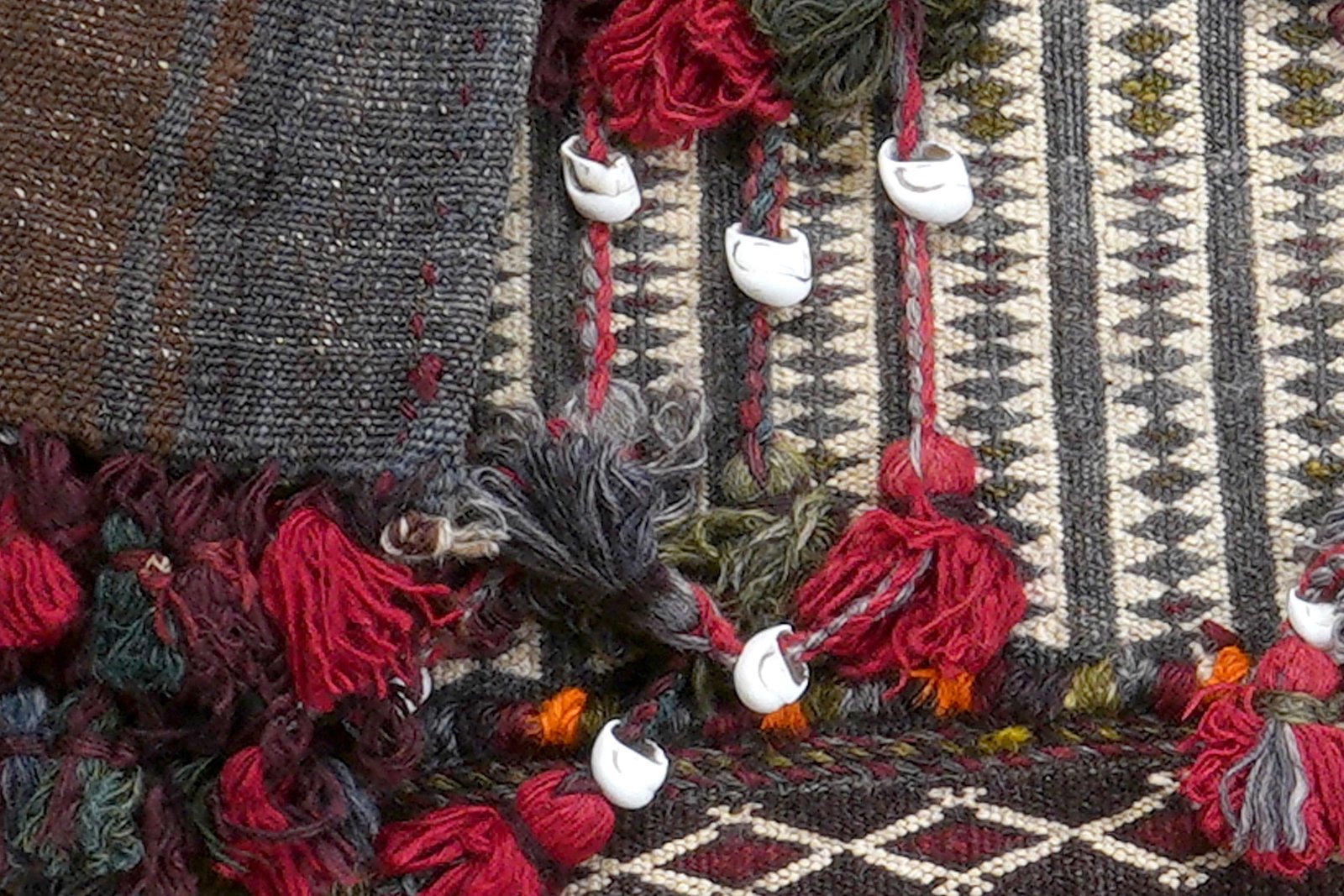 Tasche — Handmade, 74x44 cm, Multicolor, 100% Virgin Wool | View 8