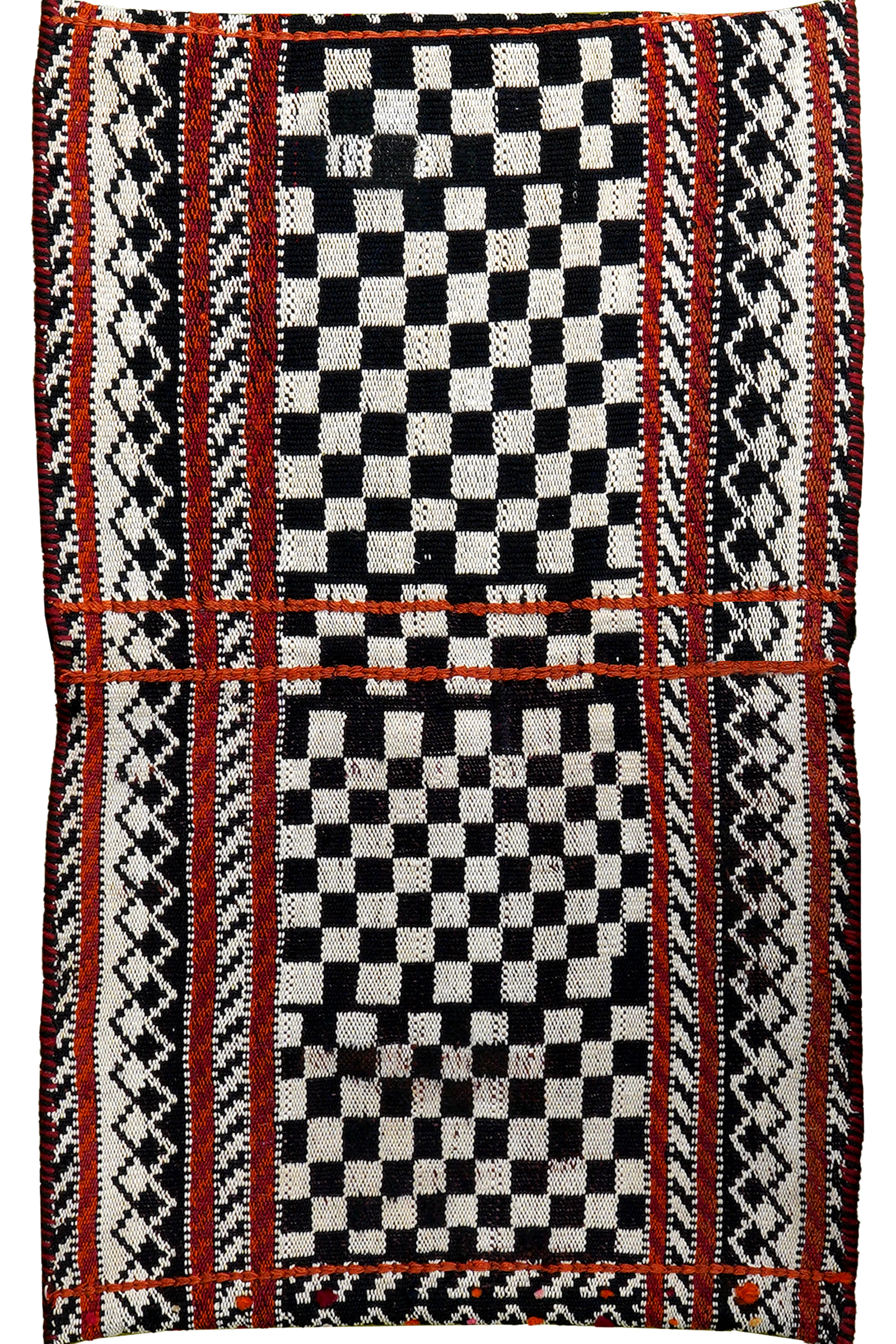 Khorjin — Handgefertigt, 80x47 cm, Bunt, 100% Virgin Wool | Detail view
