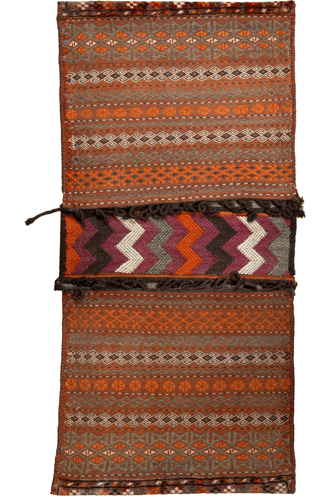 Khorjin — Handmade, 56x121 cm, Multicolor, 100% Virgin Wool | Main view
