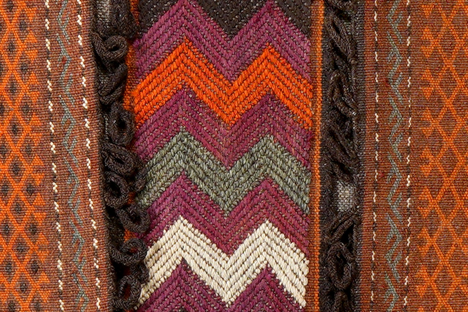 Khorjin — Handgefertigt, 121x56 cm, Bunt, 100% Virgin Wool | View 5