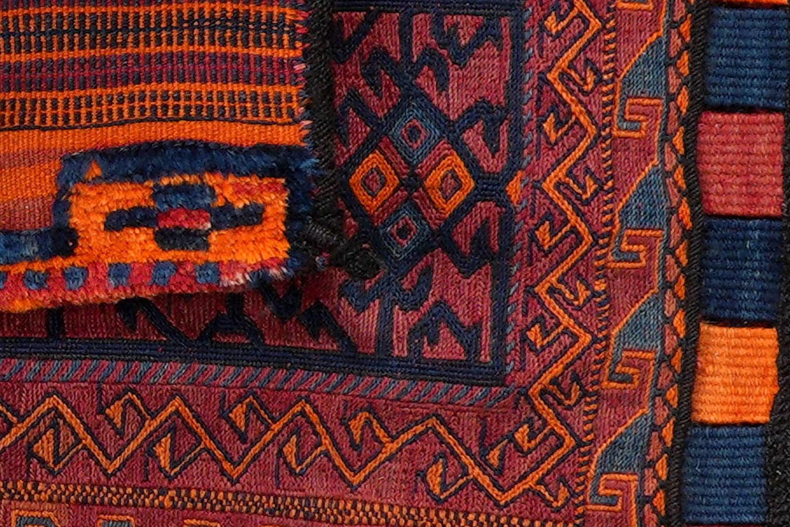 Tasche — Handmade, 50x51 cm, Multicolor, 100% Virgin Wool | View 7