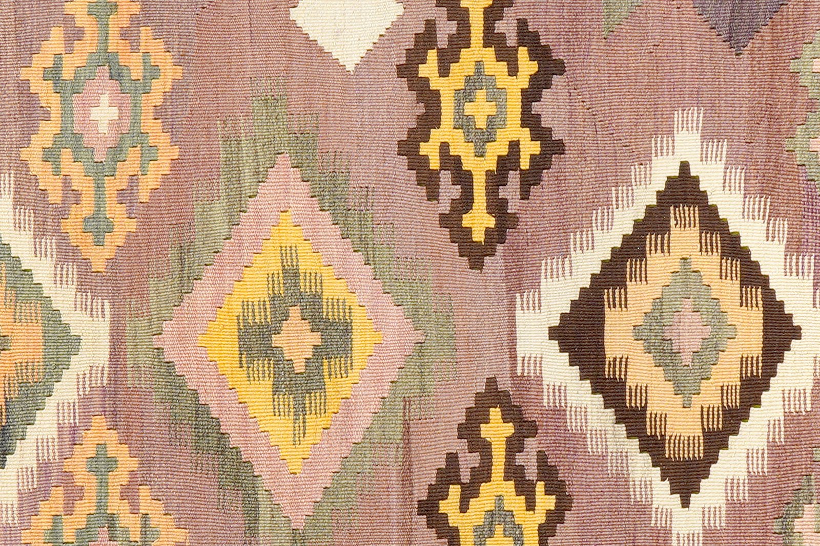 Kelim Gashgai Old — Handmade, 146x285 cm, Multicolor, 100% Virgin Wool | View 5