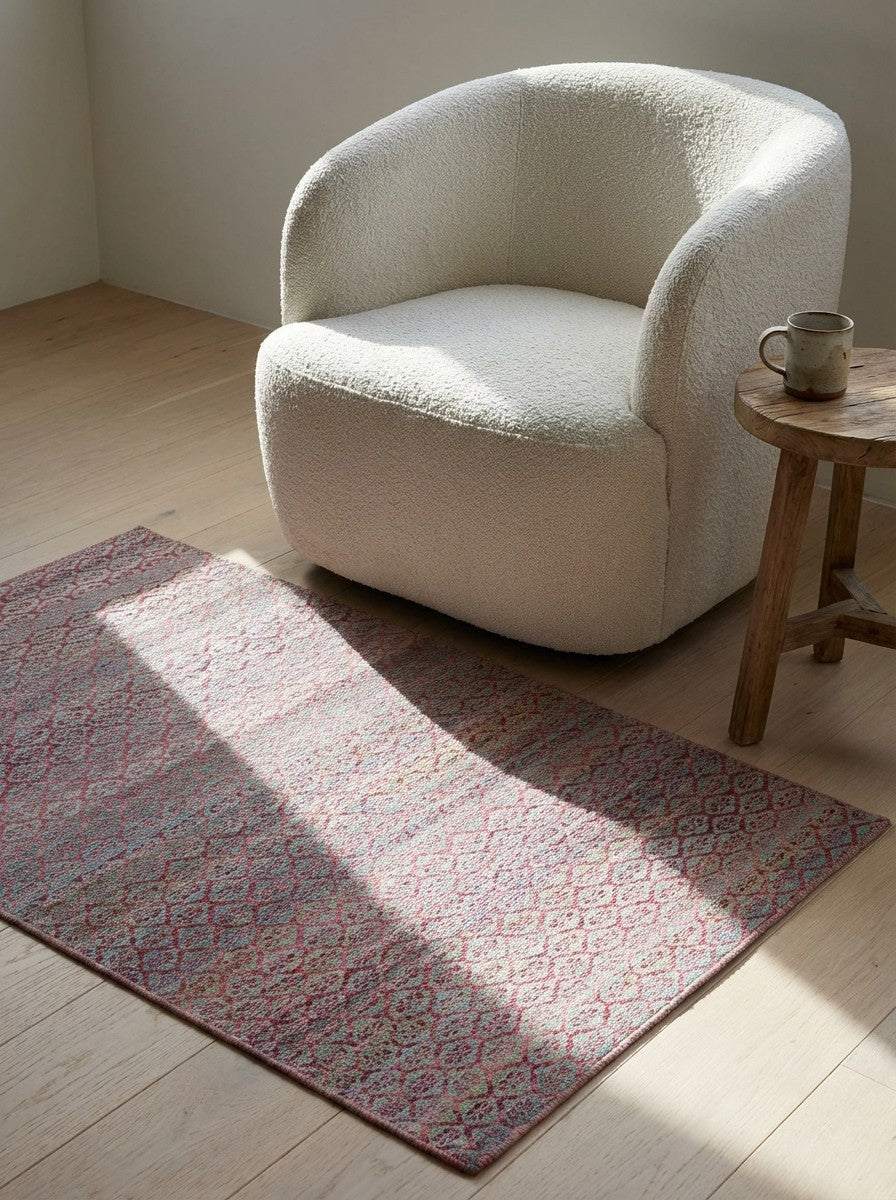 Kelim — Handmade, 97x147 cm, Multicolor, 100% Virgin Wool | Detail view