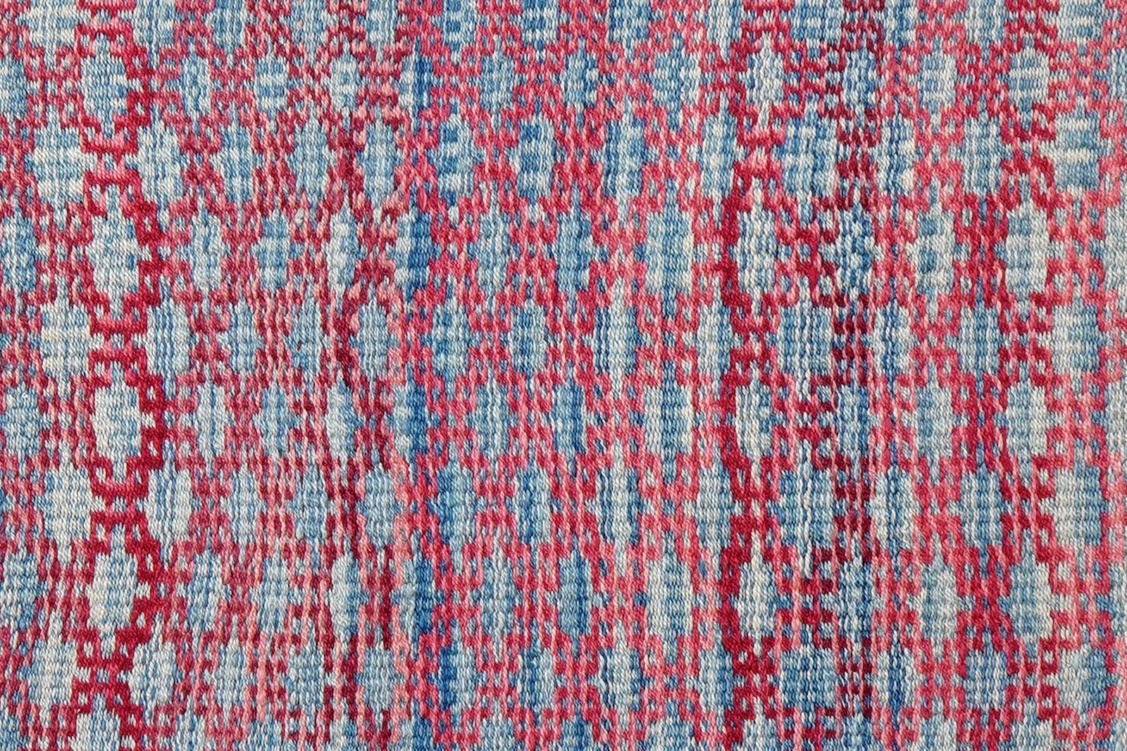 Kelim — Handmade, 103x147 cm, Pink, 100% Virgin Wool | View 5