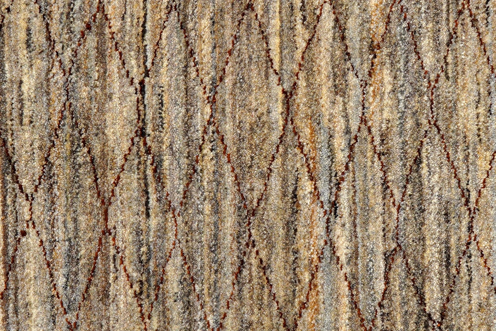Gabbeh Basi — Hand-knotted, 103x139 cm, Brown, 100% Virgin Wool | View 6