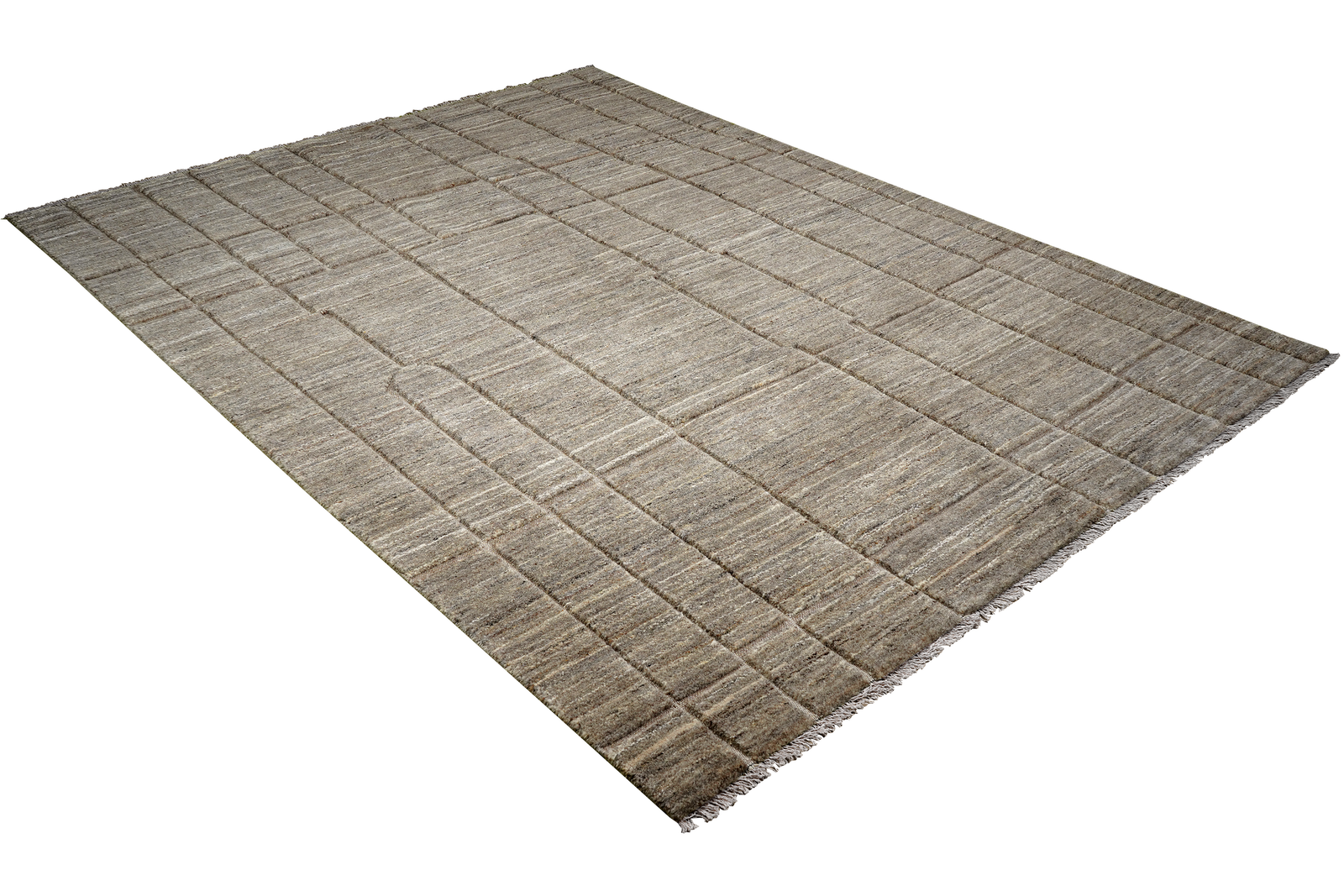 Gabbeh Basi — Handgefertigt, 285x207 cm, Grau, 100% Virgin Wool | View 5