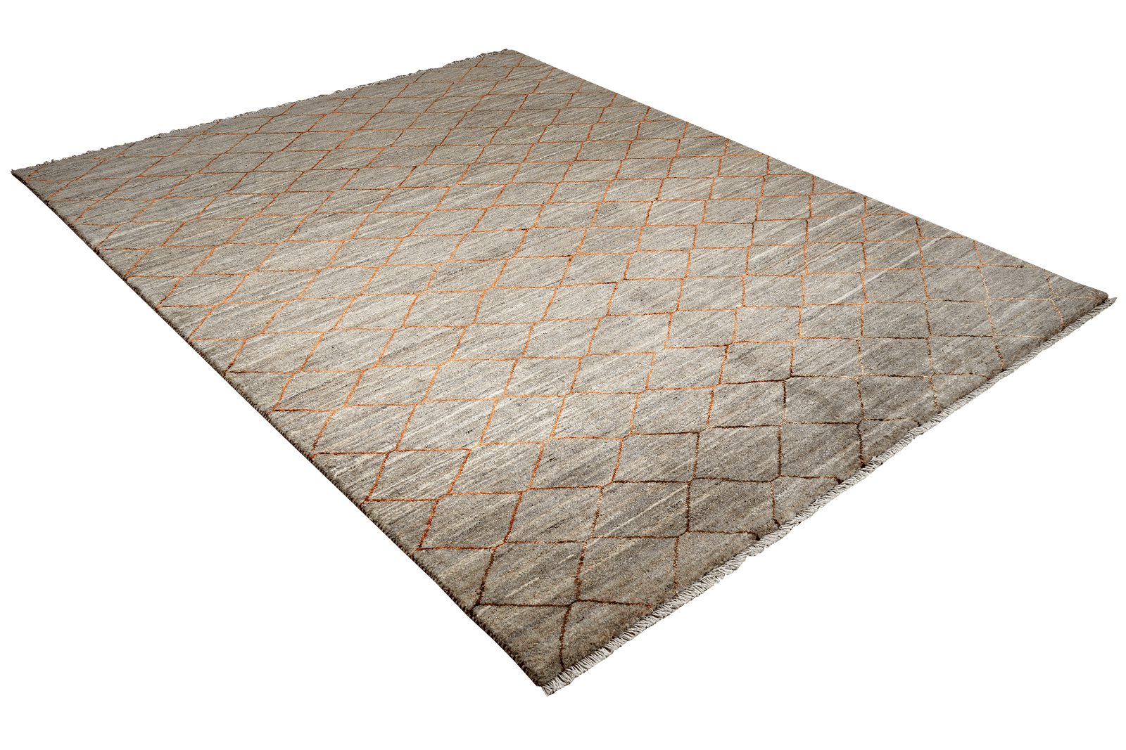 Gabbeh Basi — Hand-knotted, 205x287 cm, Brown, 100% Virgin Wool | View 4