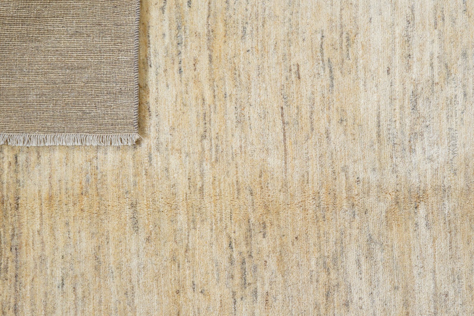 Gabbeh — Hand-knotted, 204x288 cm, Beige, 100% Virgin Wool | View 7