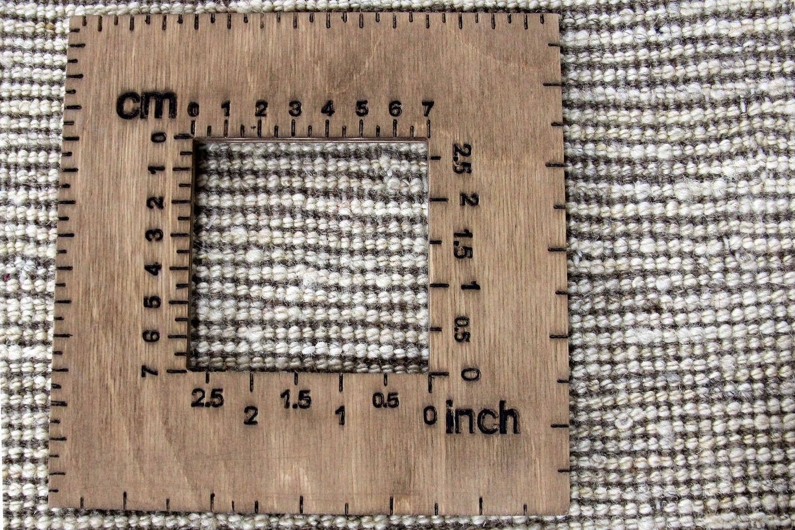 Gabbeh — Hand-knotted, 154x195 cm, Beige, 100% Virgin Wool | View 8