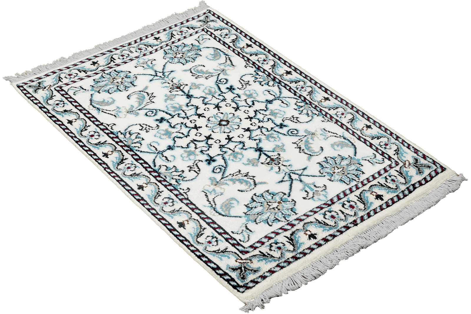 Nain 12La — Hand-knotted, 58x86 cm, Beige, 100% Virgin Wool | View 4