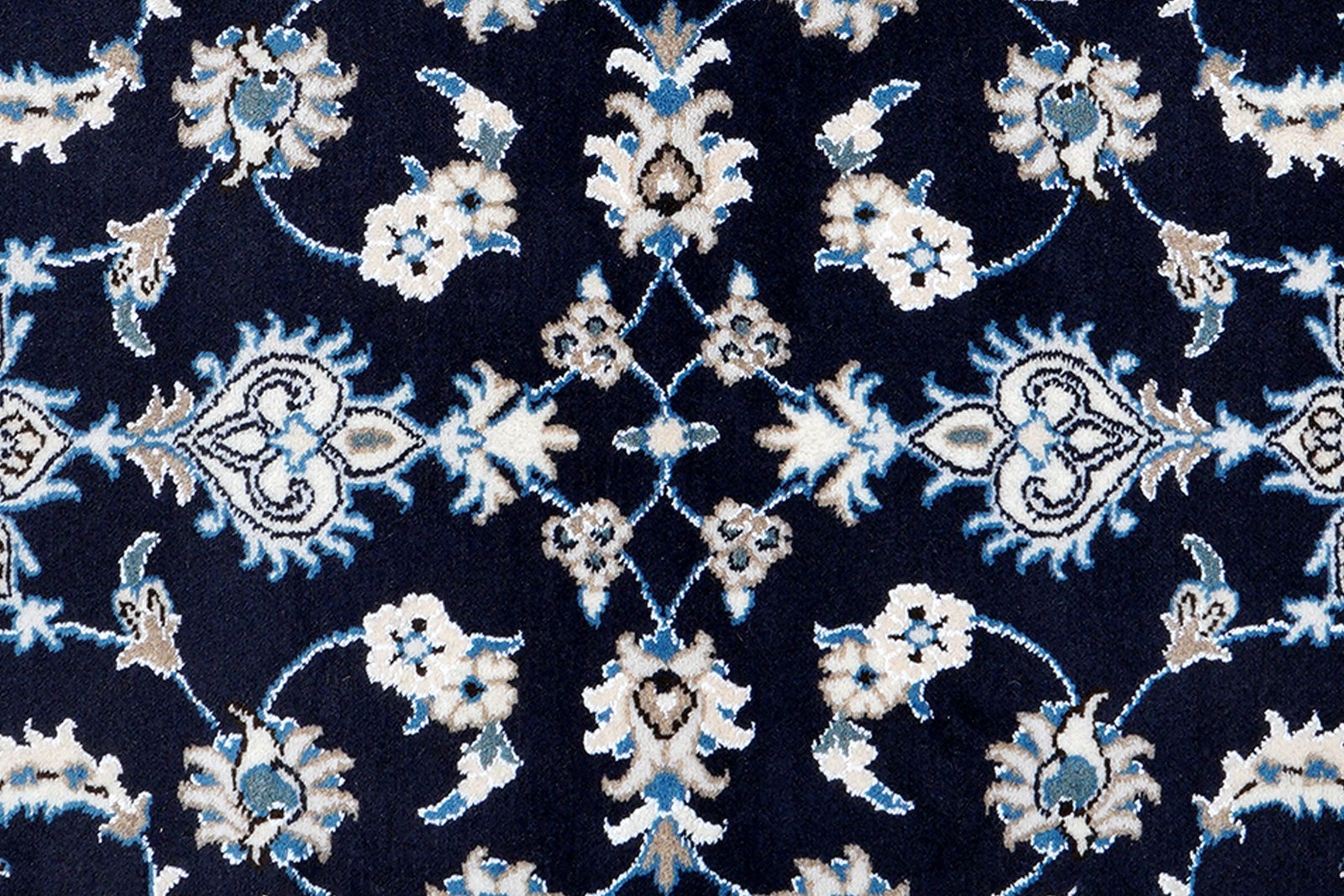 Nain 12La — Hand-knotted, 76x197 cm, Blue, 100% Virgin Wool | View 6