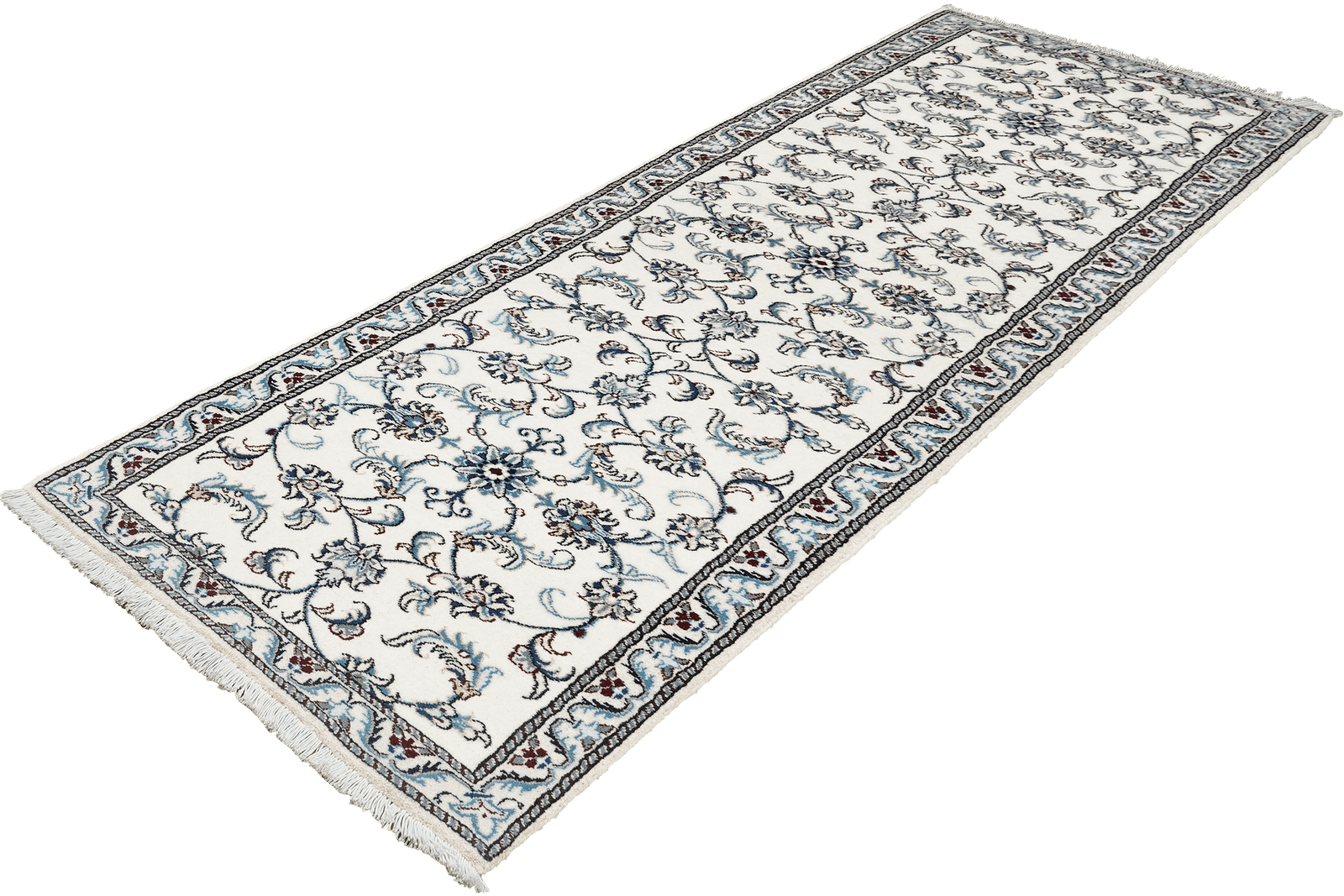 Nain 12La — Hand-knotted, 78x286 cm, Beige, 100% Virgin Wool | View 5