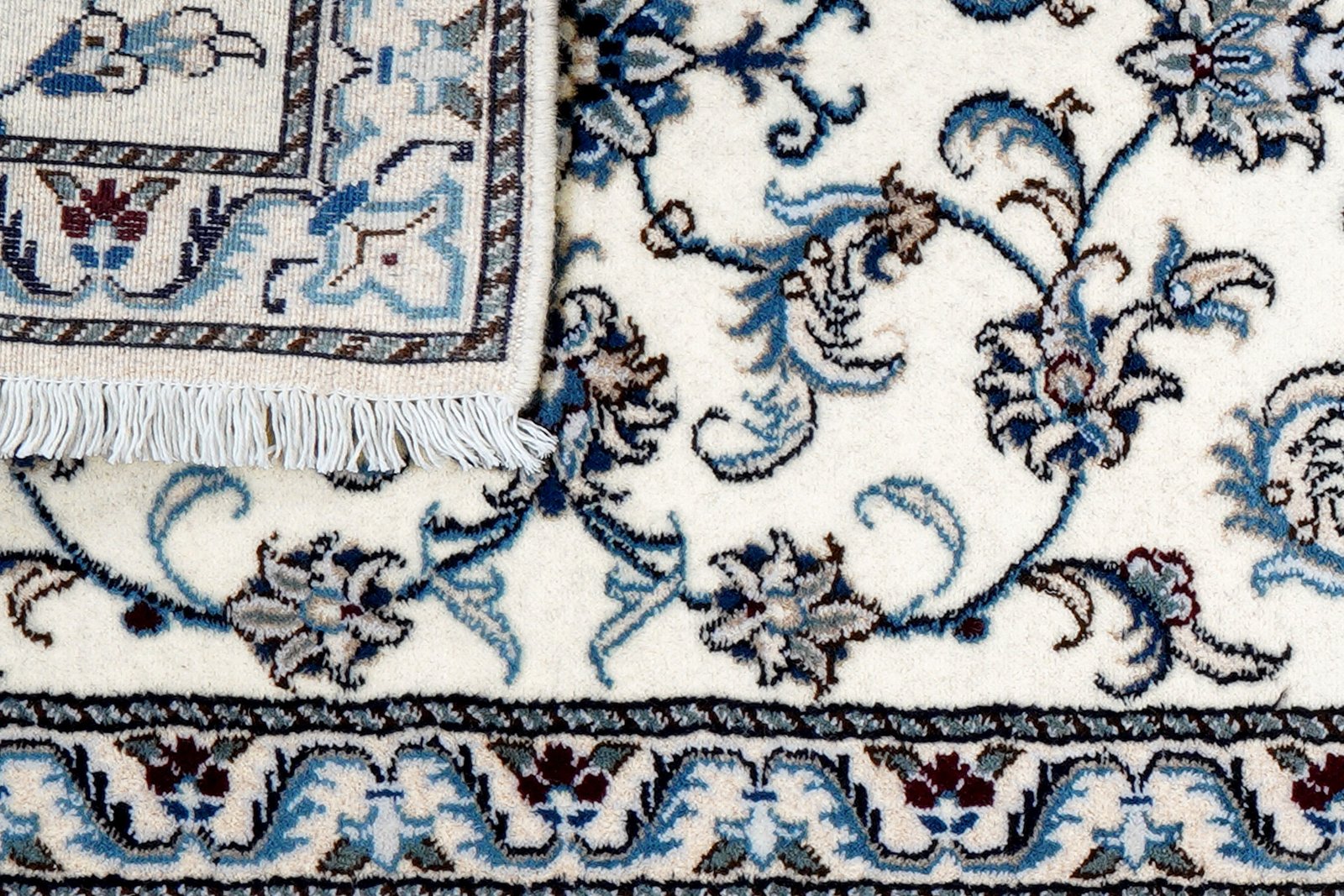Nain 12La — Hand-knotted, 78x286 cm, Beige, 100% Virgin Wool | View 7