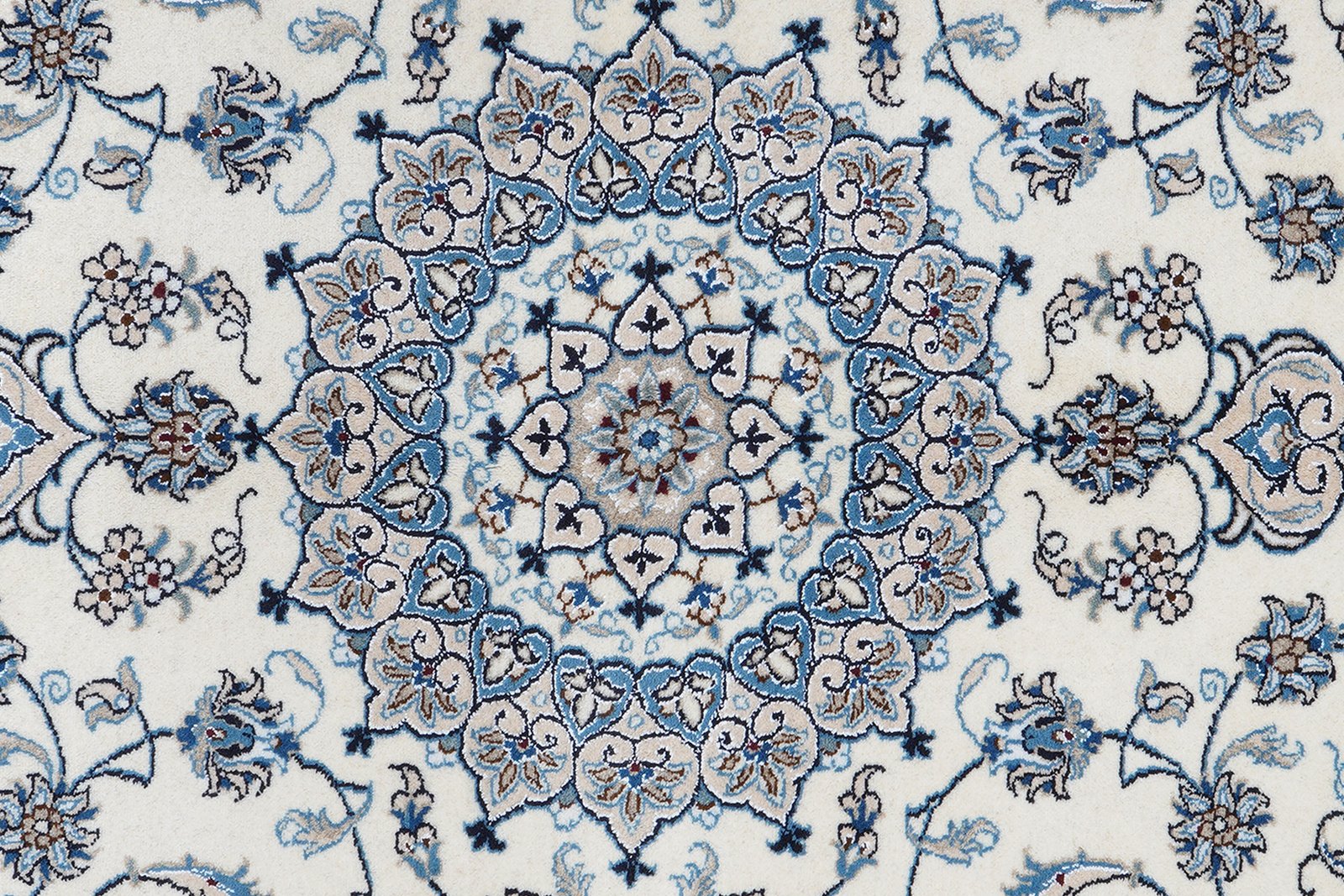 Nain 12La — Hand-knotted, 196x296 cm, Multicolor, 100% Virgin Wool | View 6