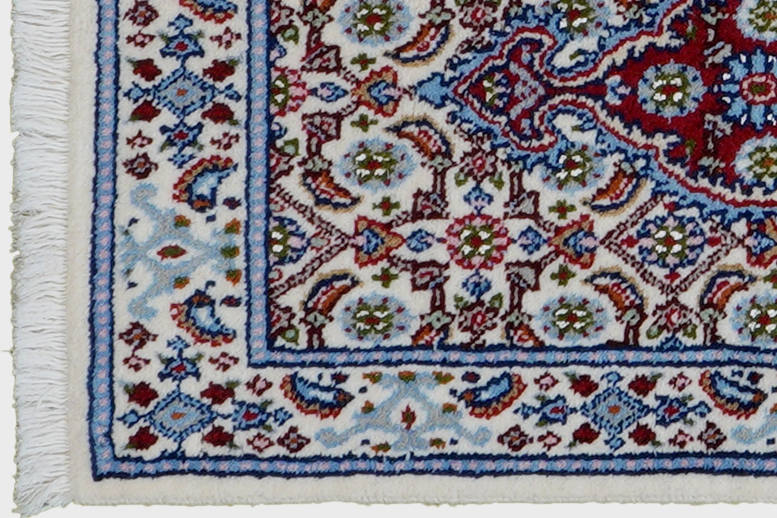 Moud Mahi — Hand-knotted, 38x62 cm, Beige, 100% Virgin Wool | View 3