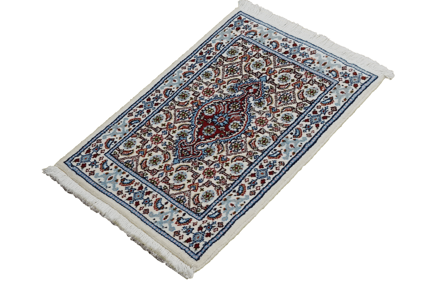 Moud Mahi — Hand-knotted, 38x62 cm, Beige, 100% Virgin Wool | View 5