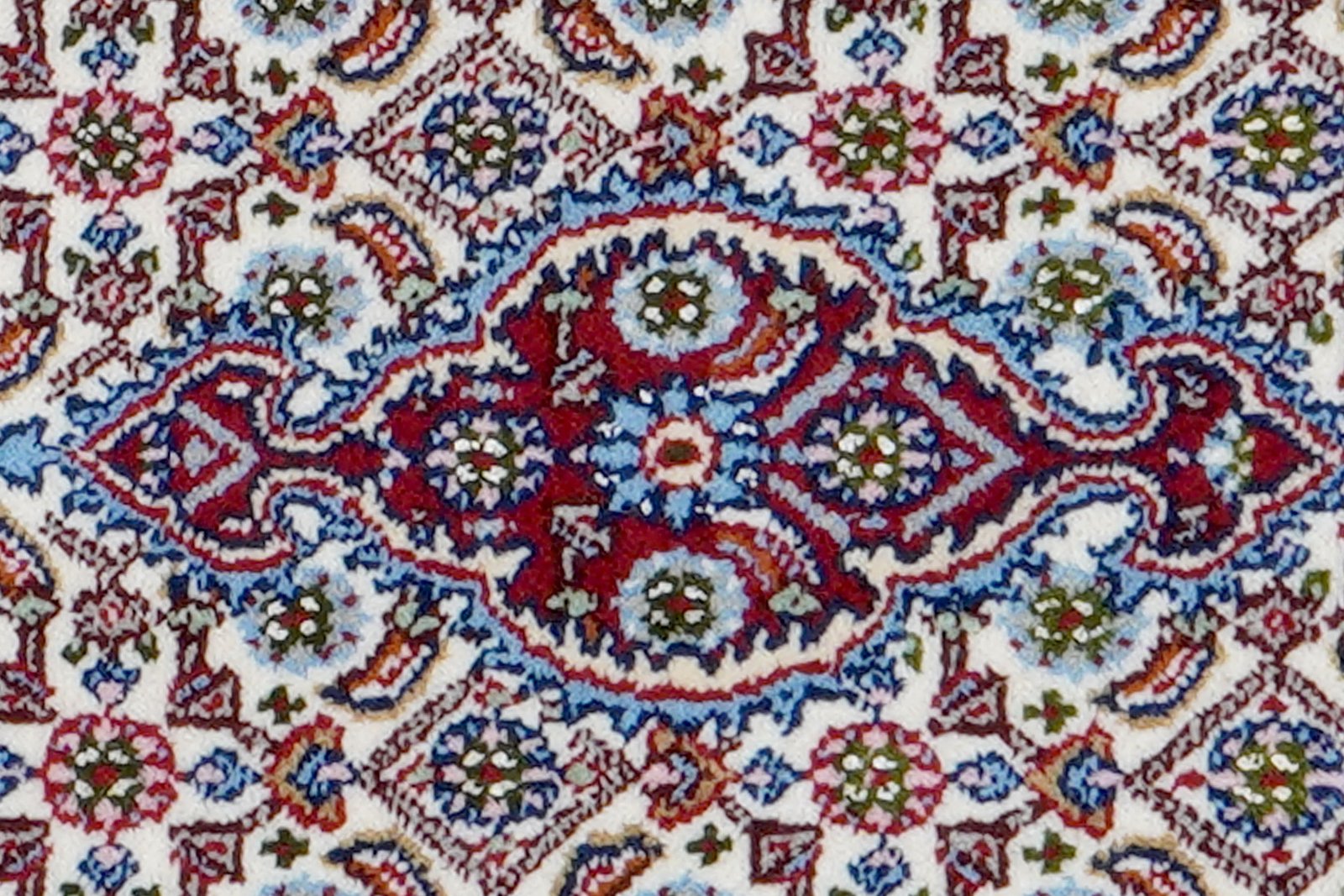 Moud Mahi — Hand-knotted, 36x59 cm, Beige, 100% Virgin Wool | View 6