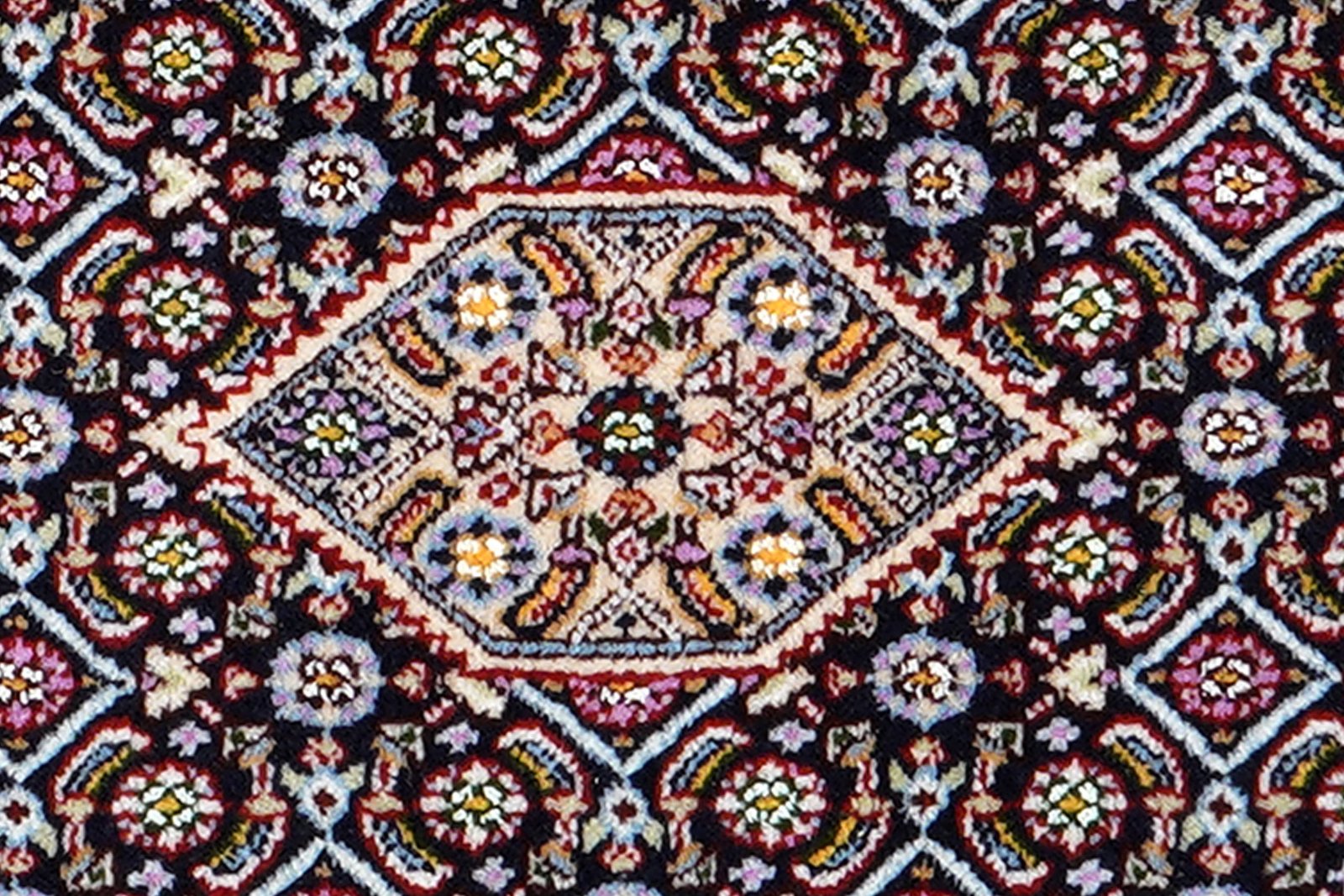 Moud Mahi — Hand-knotted, 75x115 cm, Blue, 100% Virgin Wool | View 6