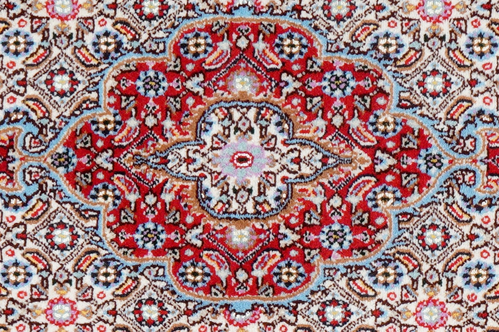 Moud Mahi — Hand-knotted, 77x123 cm, Beige, 100% Virgin Wool | View 6