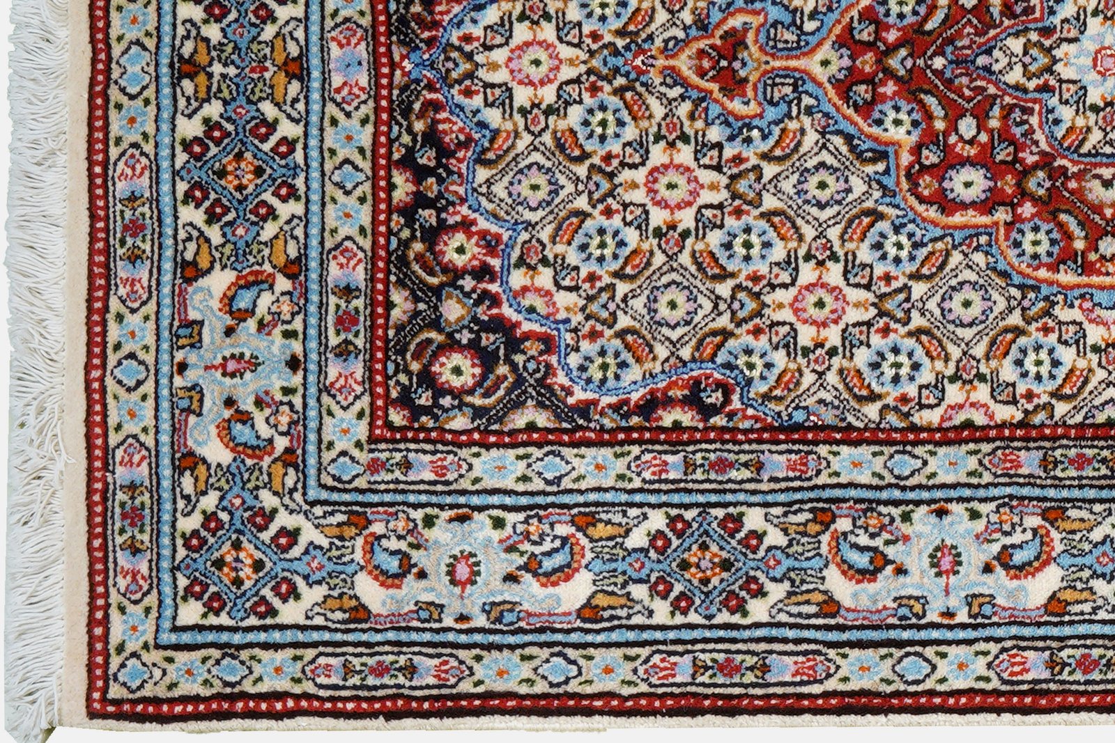 Moud Mahi — Hand-knotted, 78x126 cm, Beige, 100% Virgin Wool | View 3