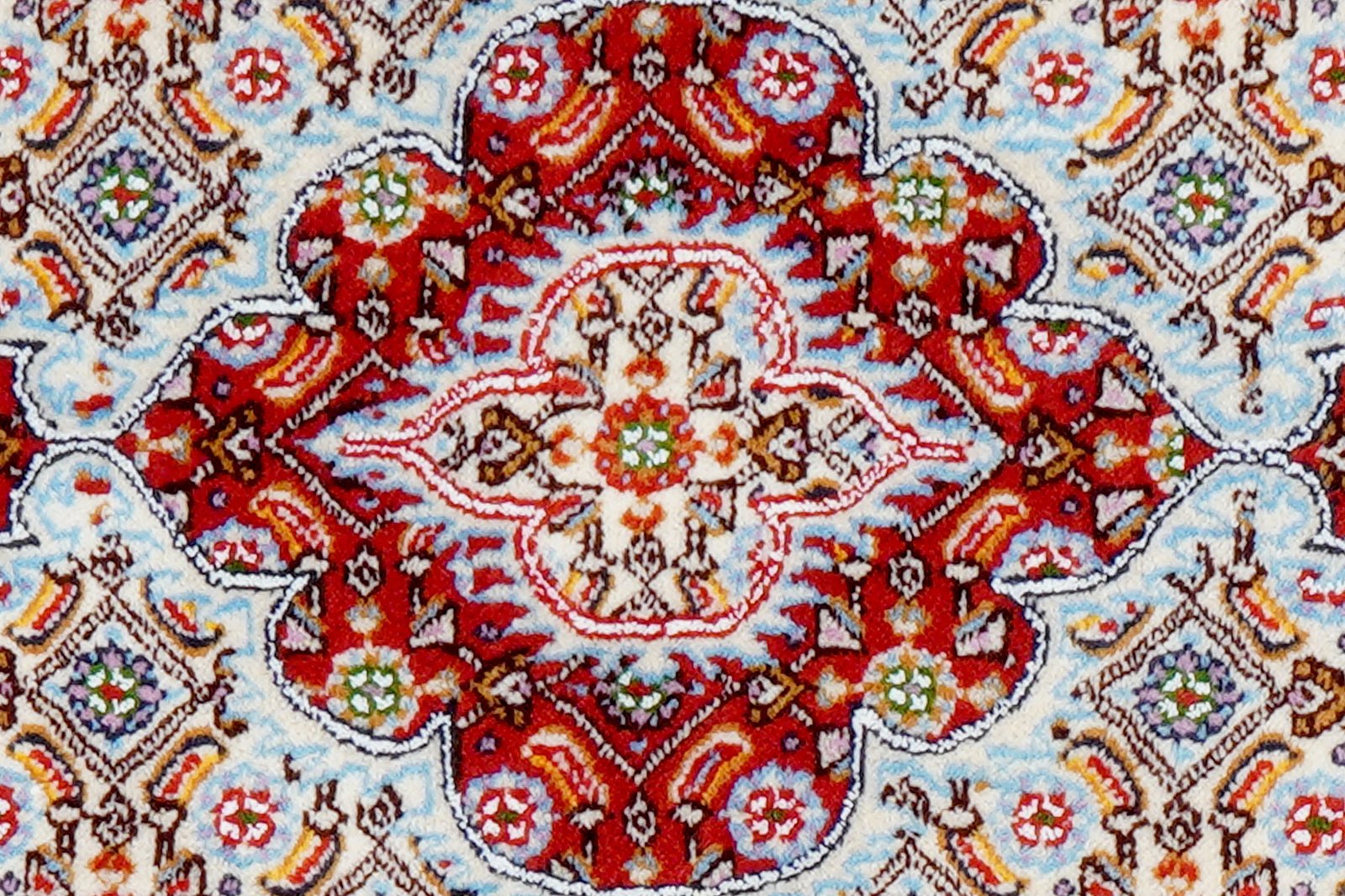 Moud Mahi — Hand-knotted, 75x112 cm, Beige, 100% Virgin Wool | View 6