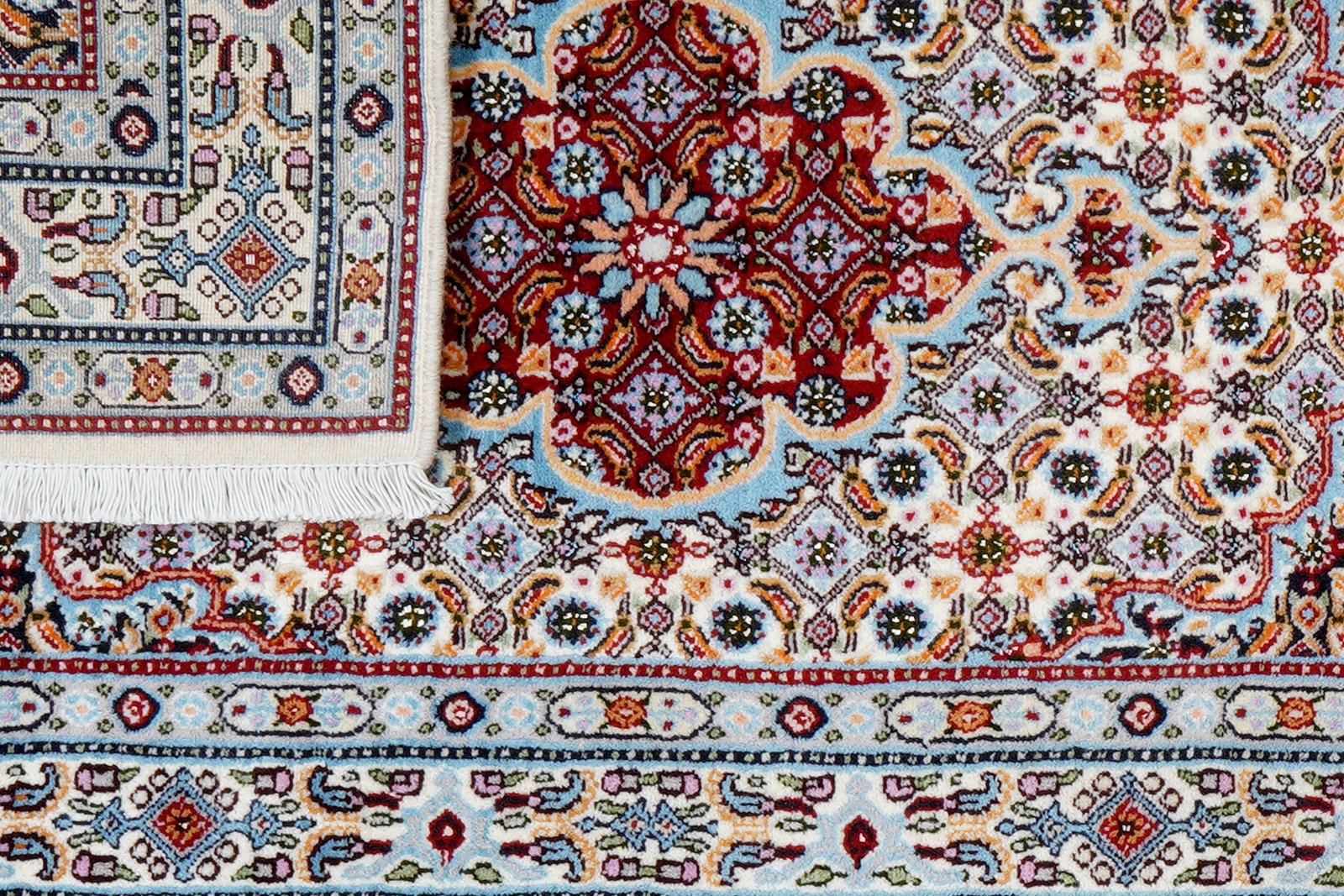 Moud Mahi — Hand-knotted, 74x115 cm, Beige, 100% Virgin Wool | View 7