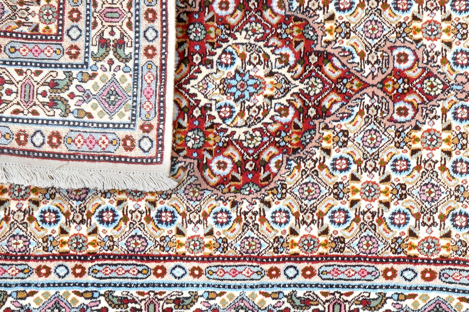 Moud Mahi — Hand-knotted, 80x122 cm, Beige, 100% Virgin Wool | View 7