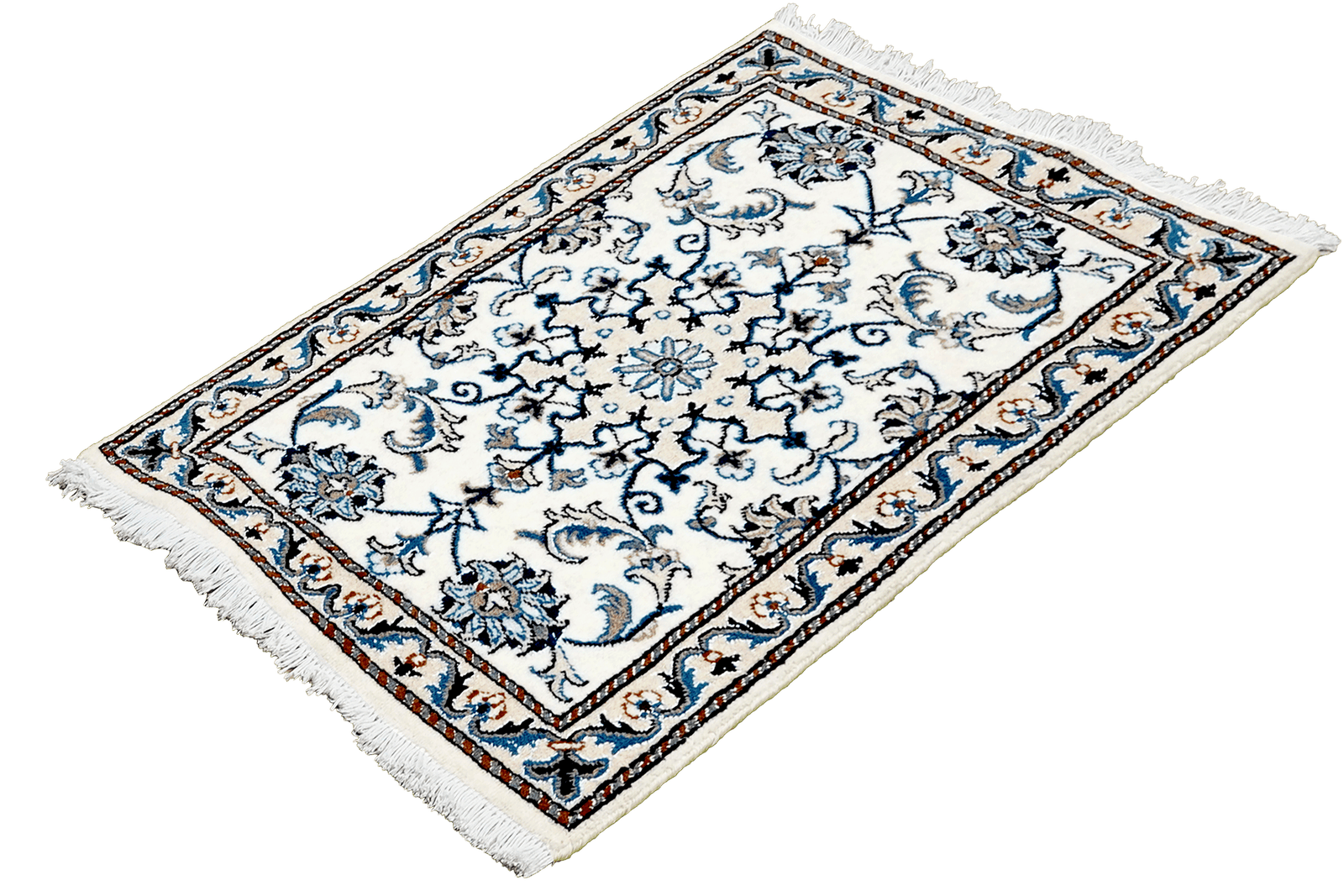 Nain 12La — Hand-knotted, 60x85 cm, Beige, 100% Virgin Wool | View 5