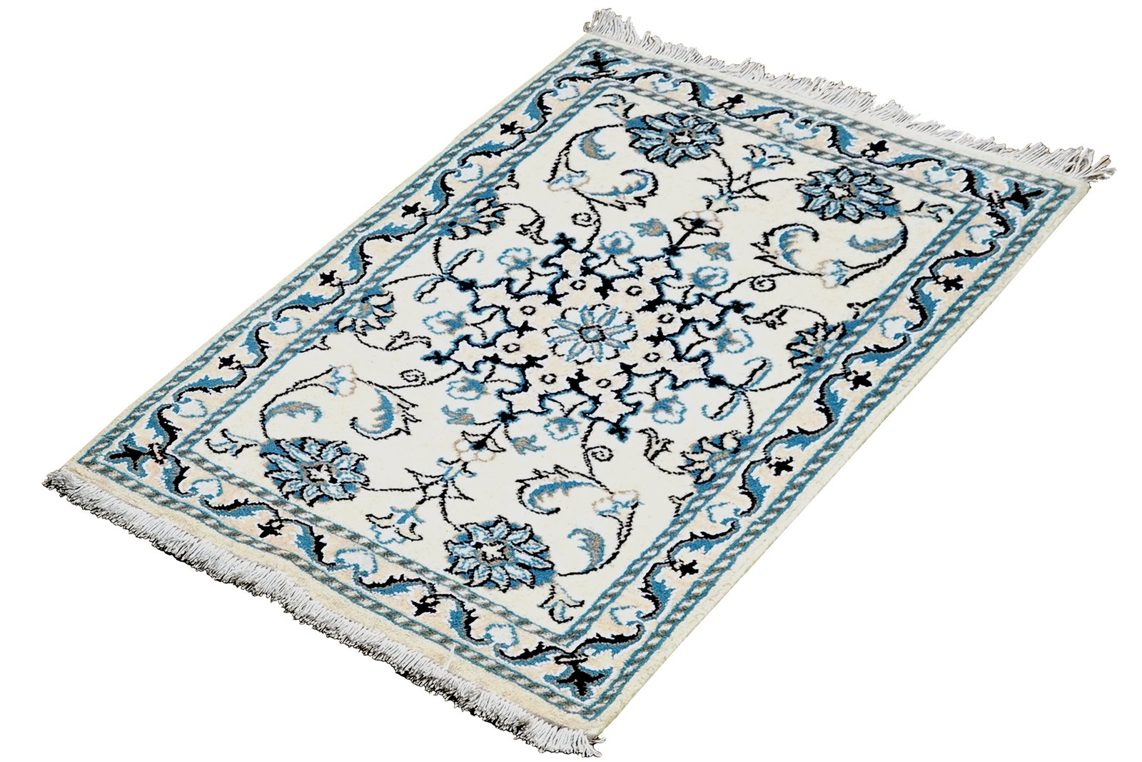 Nain 12La — Hand-knotted, 57x85 cm, Multicolor, 100% Virgin Wool | View 5