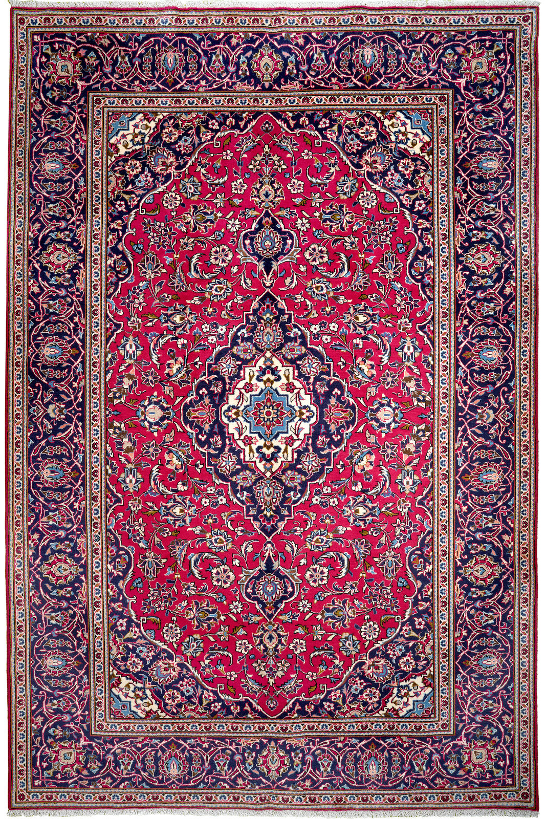 Mehrewan — Hand-knotted, 165x186 cm, Beige, 100% Virgin Wool | Main view