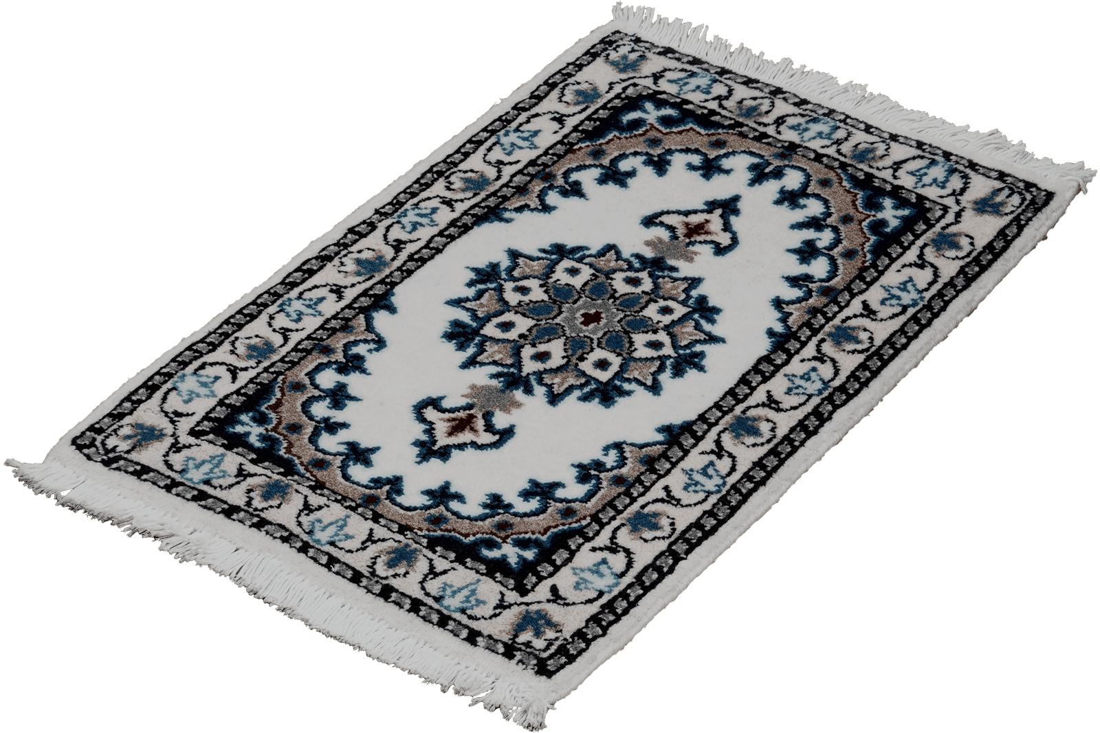Nain 12La — Hand-knotted, 37x59 cm, Beige, 100% Virgin Wool | View 5