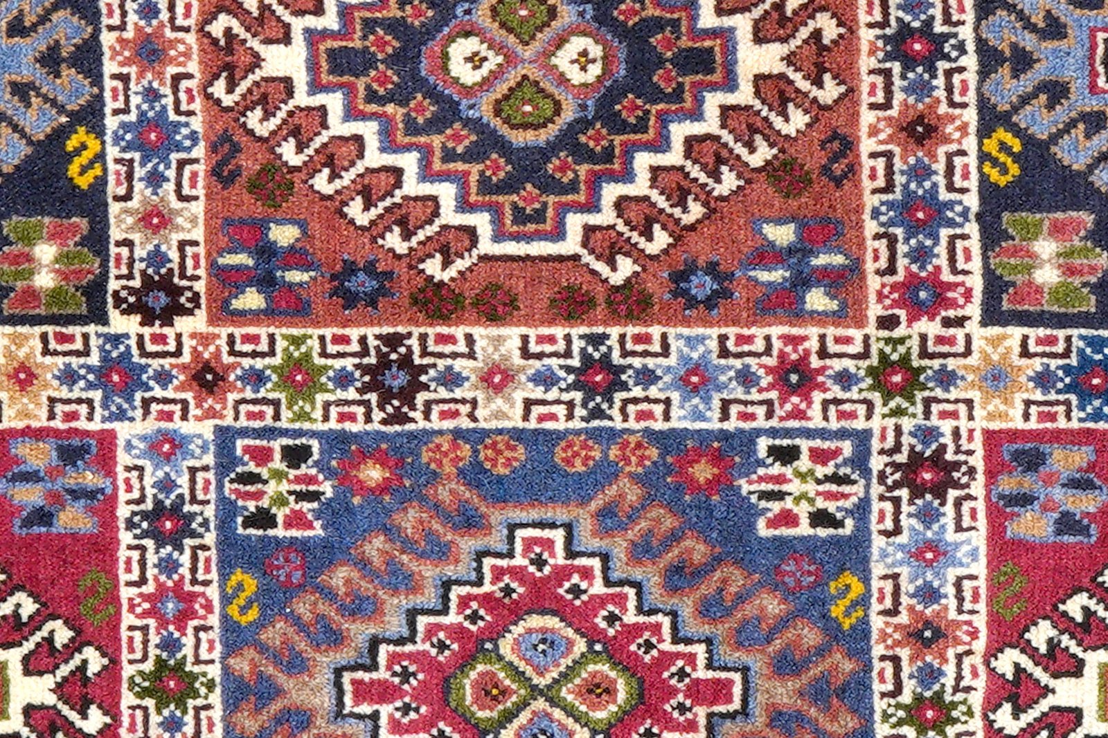 Yalameh — Hand-knotted, 82x126 cm, Multicolor, 100% Virgin Wool | View 6