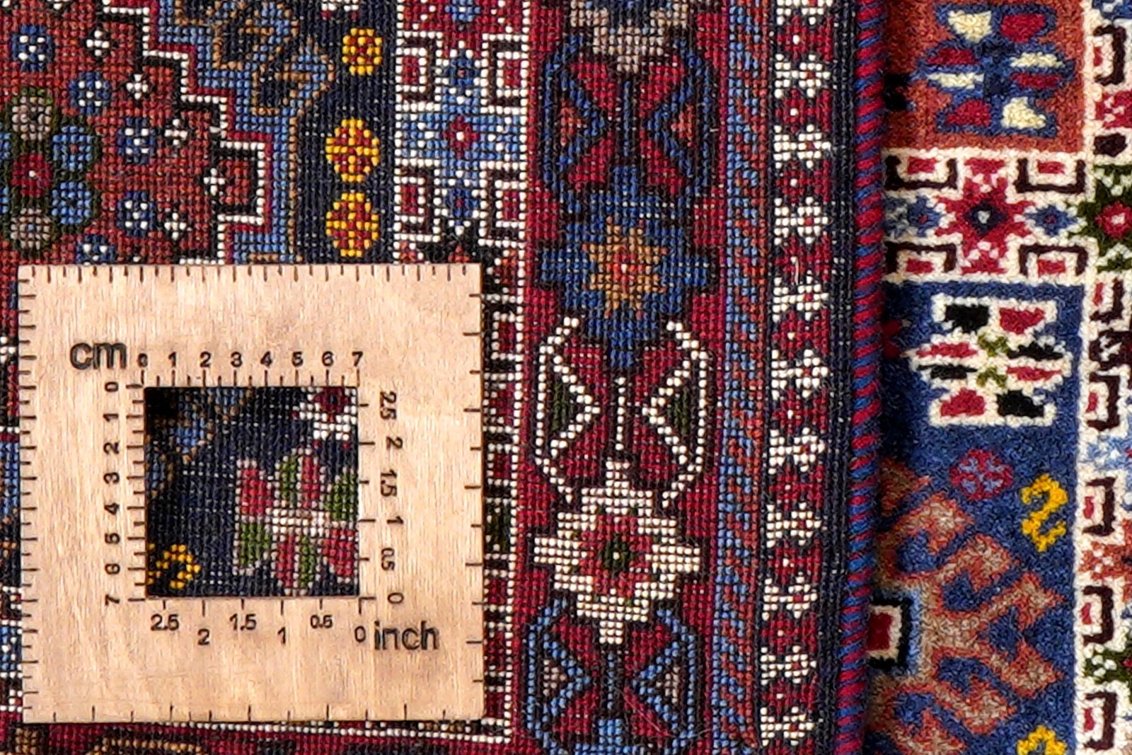 Yalameh — Hand-knotted, 82x126 cm, Multicolor, 100% Virgin Wool | View 8