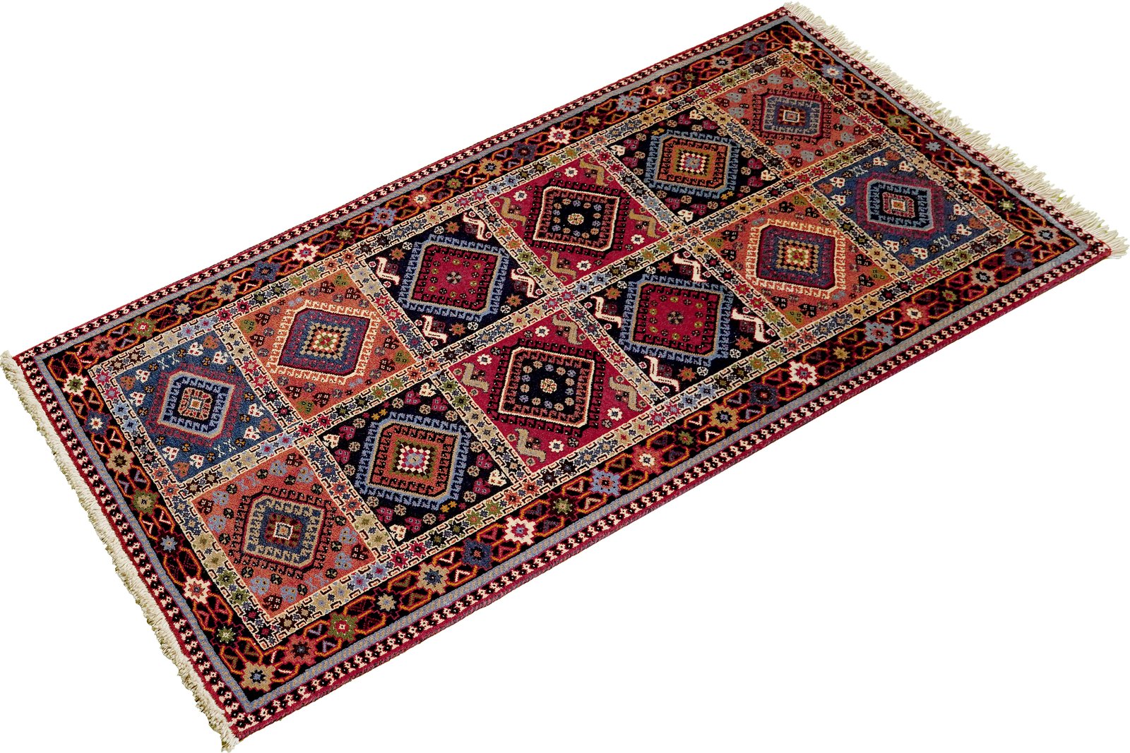 Yalameh — Hand-knotted, 83x202 cm, Multicolor, 100% Virgin Wool | View 5