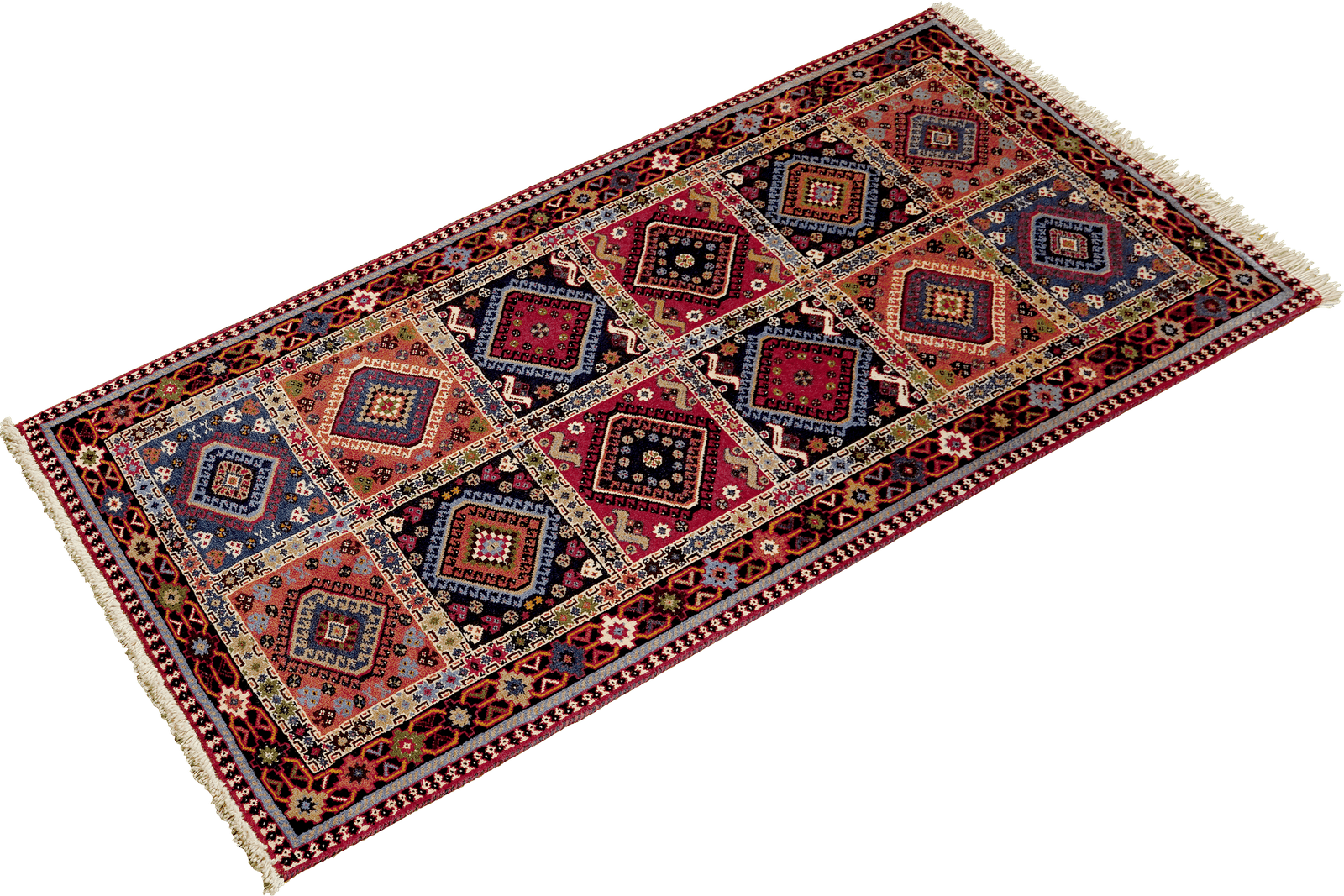 Yalameh — Hand-knotted, 83x202 cm, Multicolor, 100% Virgin Wool | View 5