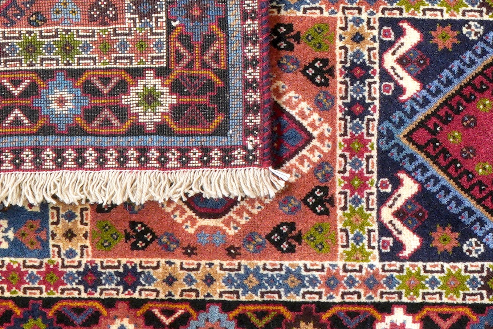 Yalameh — Hand-knotted, 83x202 cm, Multicolor, 100% Virgin Wool | View 7